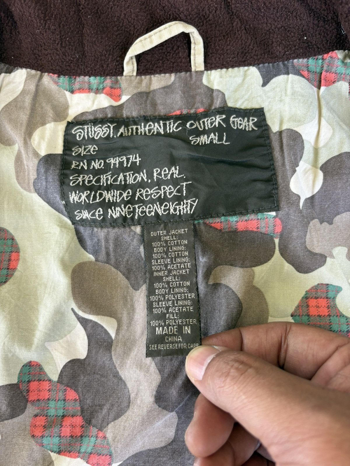 Stussy Stussy New York Tokyo Camouflage Inner Parka Jacket Size US S / EU 44-46 / 1 - 15 Thumbnail
