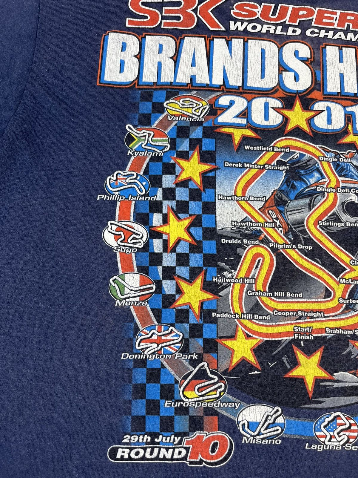 Ducati Vintage Superbike World Chamionship 2001 T Shirt Size US M / EU 48-50 / 2 - 14 Thumbnail