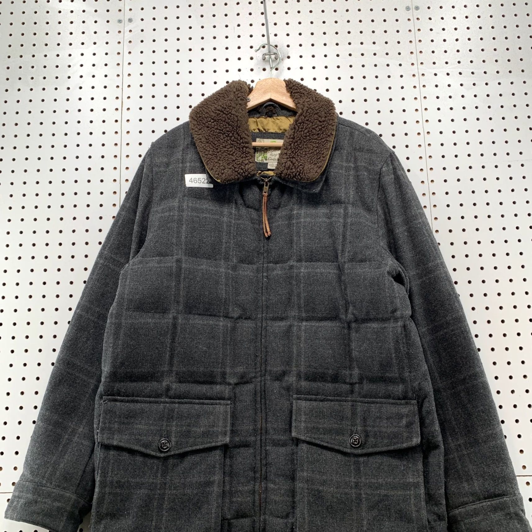 Eddie Bauer VINTAGE Eddie Bauer Down Wool Yukon Jacket Mens L Removable Sherpa Collar EB550 Jacket Size US L / EU 52-54 / 3 - 6 Thumbnail