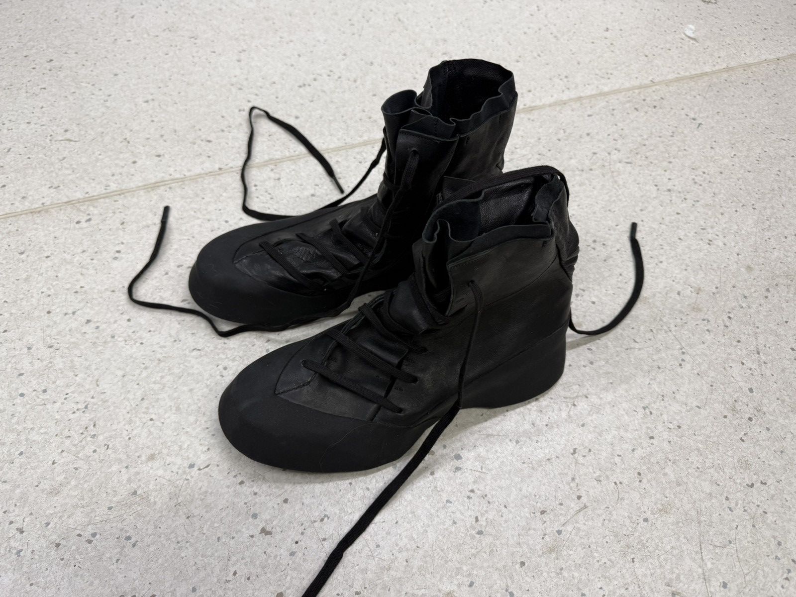 Leon Emanuel Blanck Feather horse leather sneakers Size US 9 / EU 42 - 3 Thumbnail
