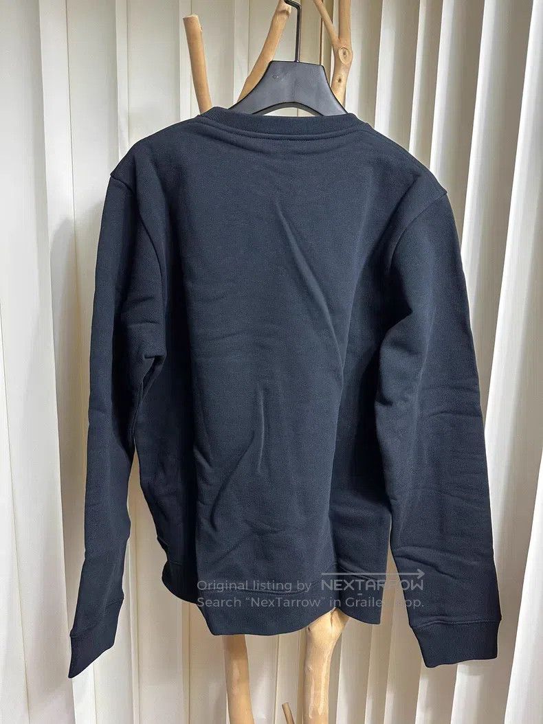 Loewe Loewe Navy Blue Embroidered Logo Sweatshirt Size M / US 6-8 / IT 42-44 - 2 Thumbnail