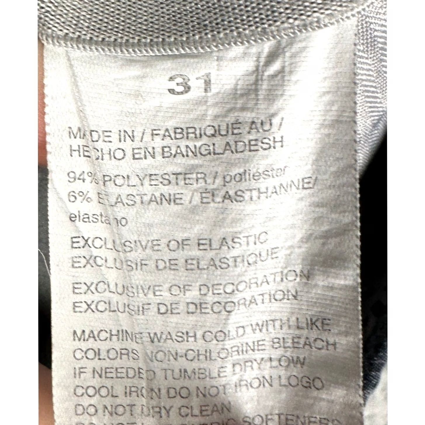 Callaway Callaway Shorts Mens 31 Grey Golf Micro Pattern Performance Flat Front Stretch Regular Zip Pockets Moisture Wicking Geometric 90s? Size US 31 - 4 Thumbnail