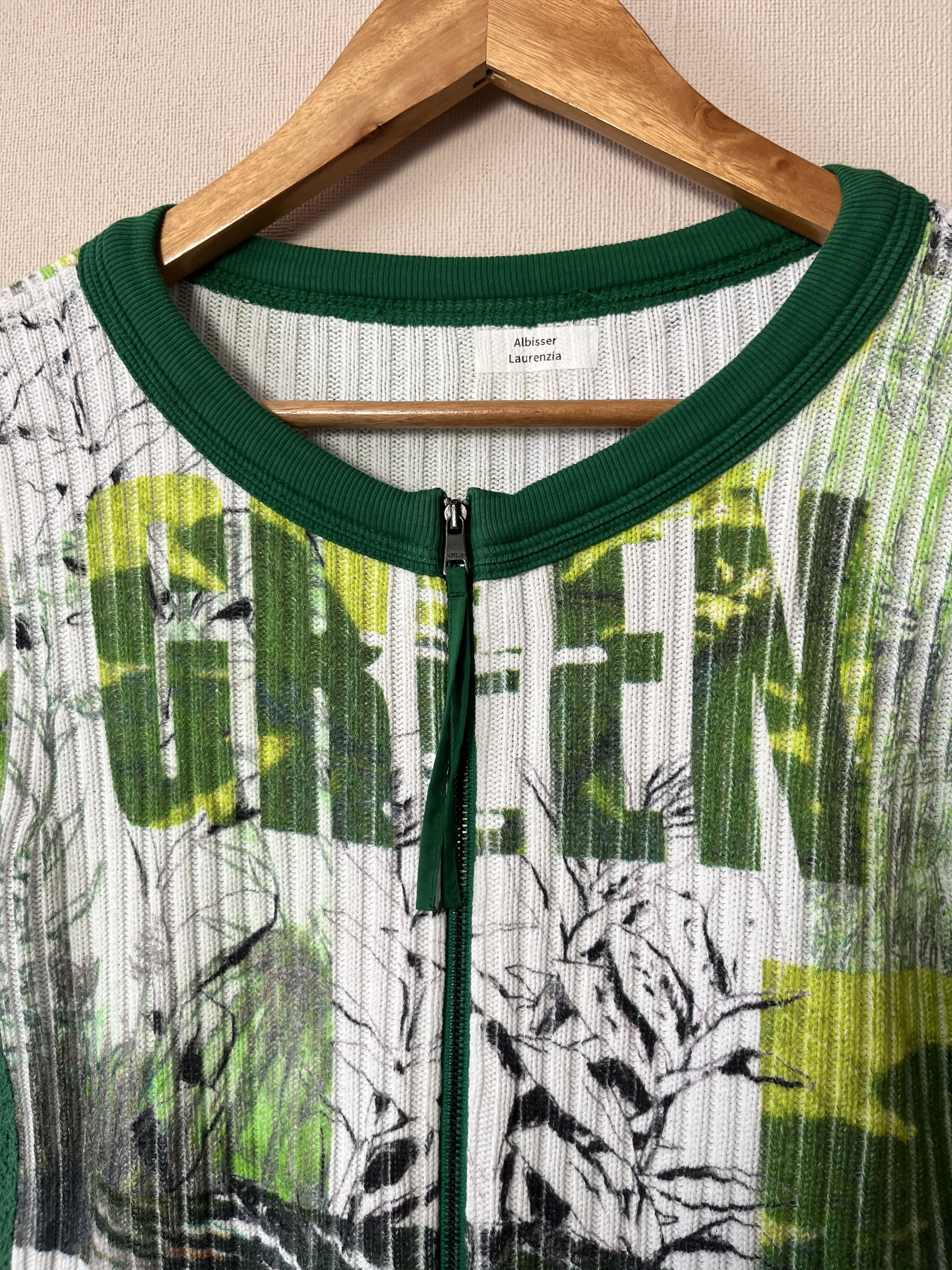 Other Marc Cain Ribbed Zip Cardigan Tropical Print Size N3 M Size M / US 6-8 / IT 42-44 - 5 Thumbnail
