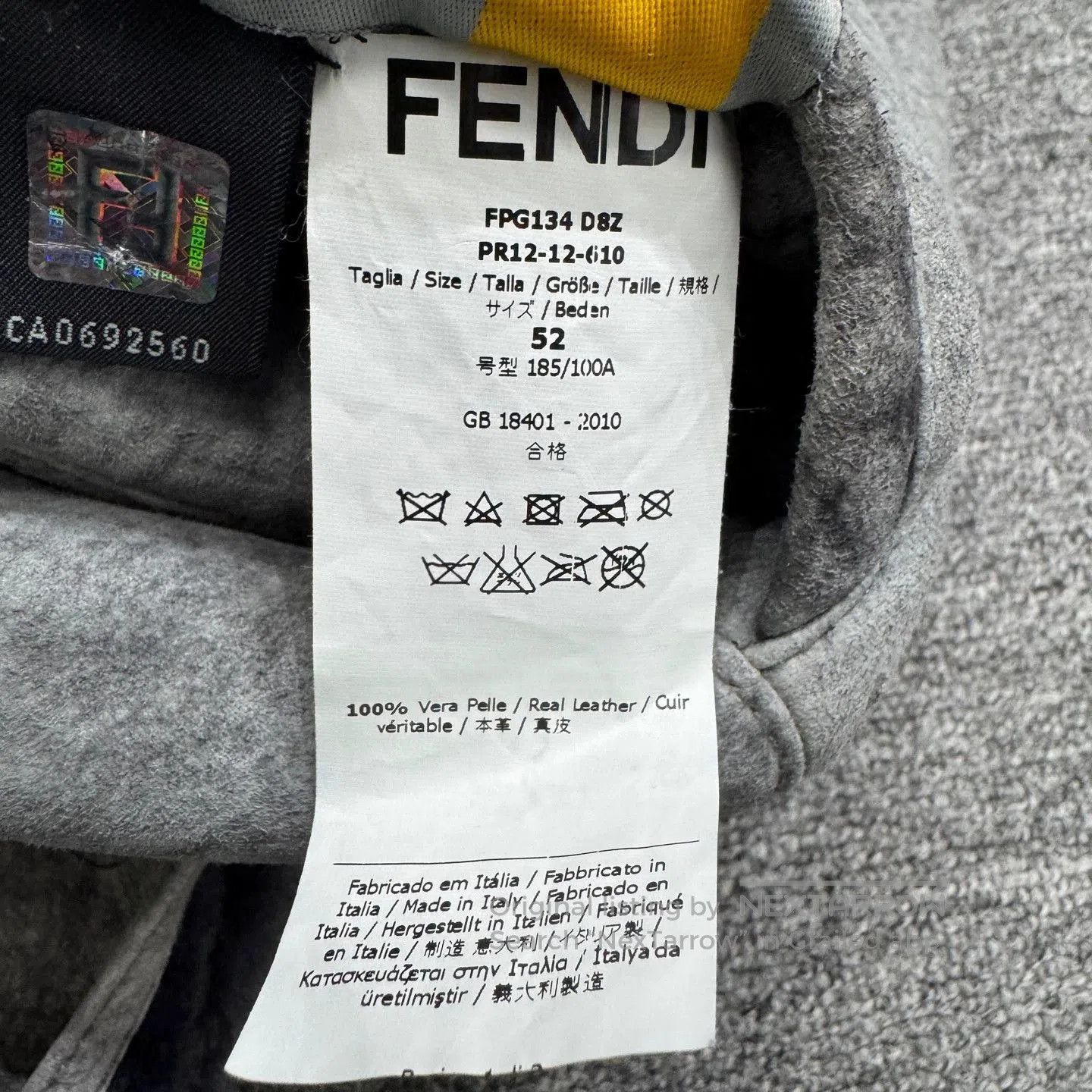 Fendi Hooded Multi Color Heavy Coat Size L. Size US L / EU 52-54 / 3 - 5 Thumbnail
