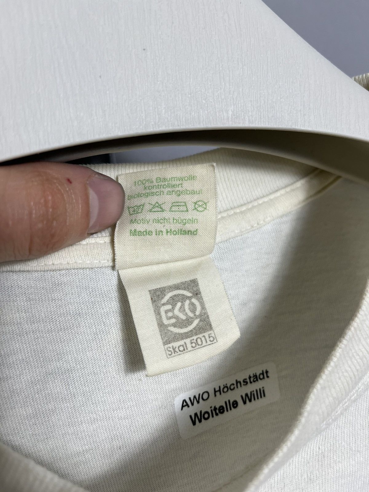 Vintage Greenpeace Hello Dolly Make Love Not Clones. Rare t-shirt Size US XXL / EU 58 / 5 - 8 Thumbnail