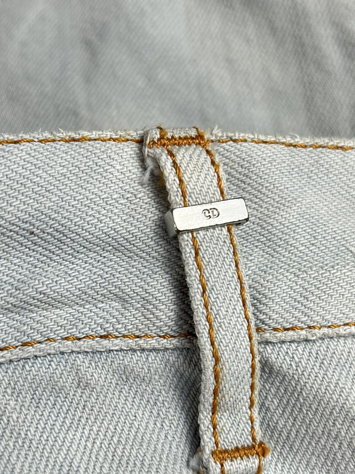 Dior SS08 Dior Homme Unaltered Bleached Marble Denim Jeans Size US 28 / EU 44 - 5 Thumbnail
