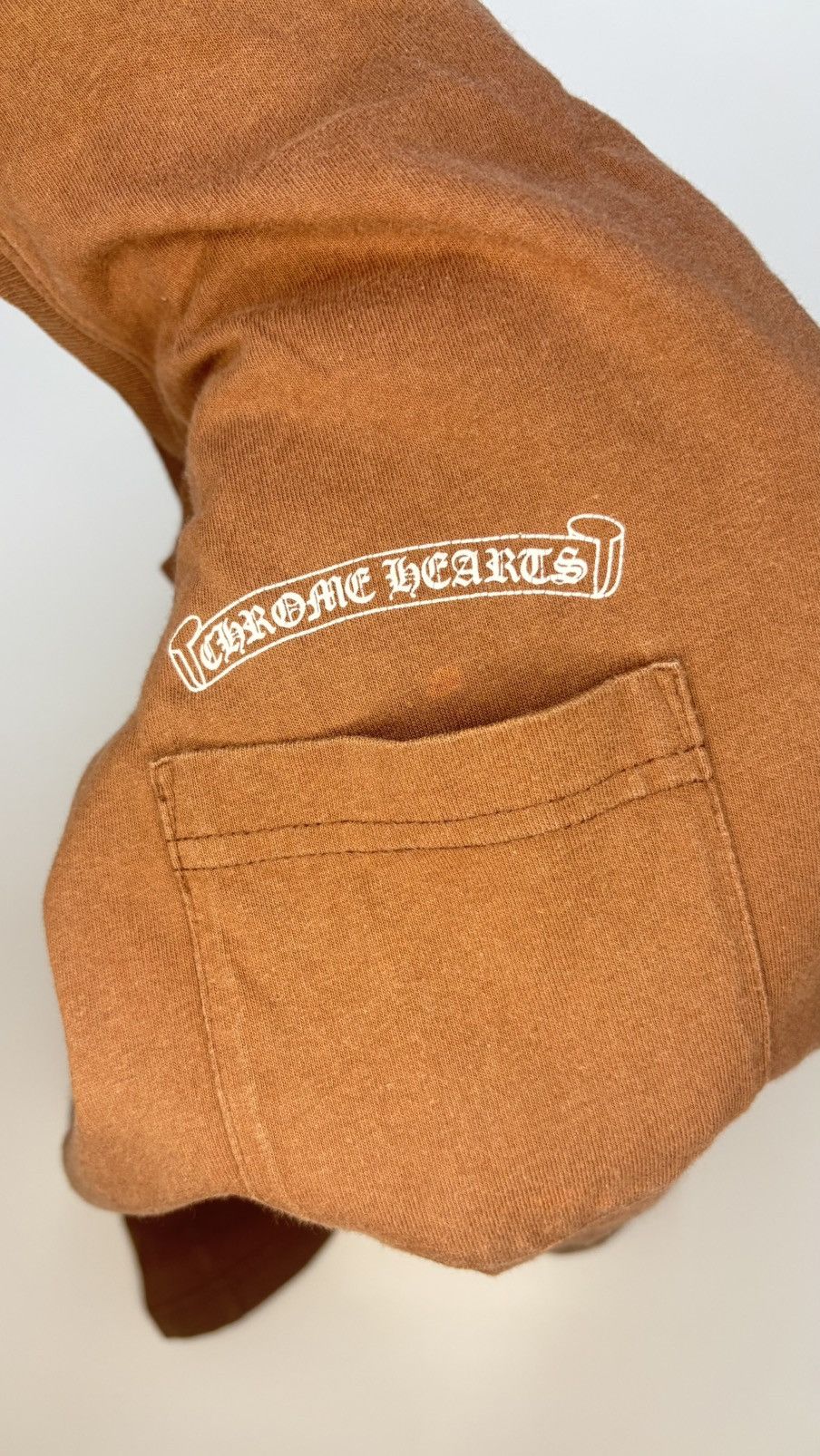 Chrome Hearts Chrome Hearts Matty Boy Pocket Tee Brown Size XL Size US XL / EU 56 / 4 - 3 Thumbnail