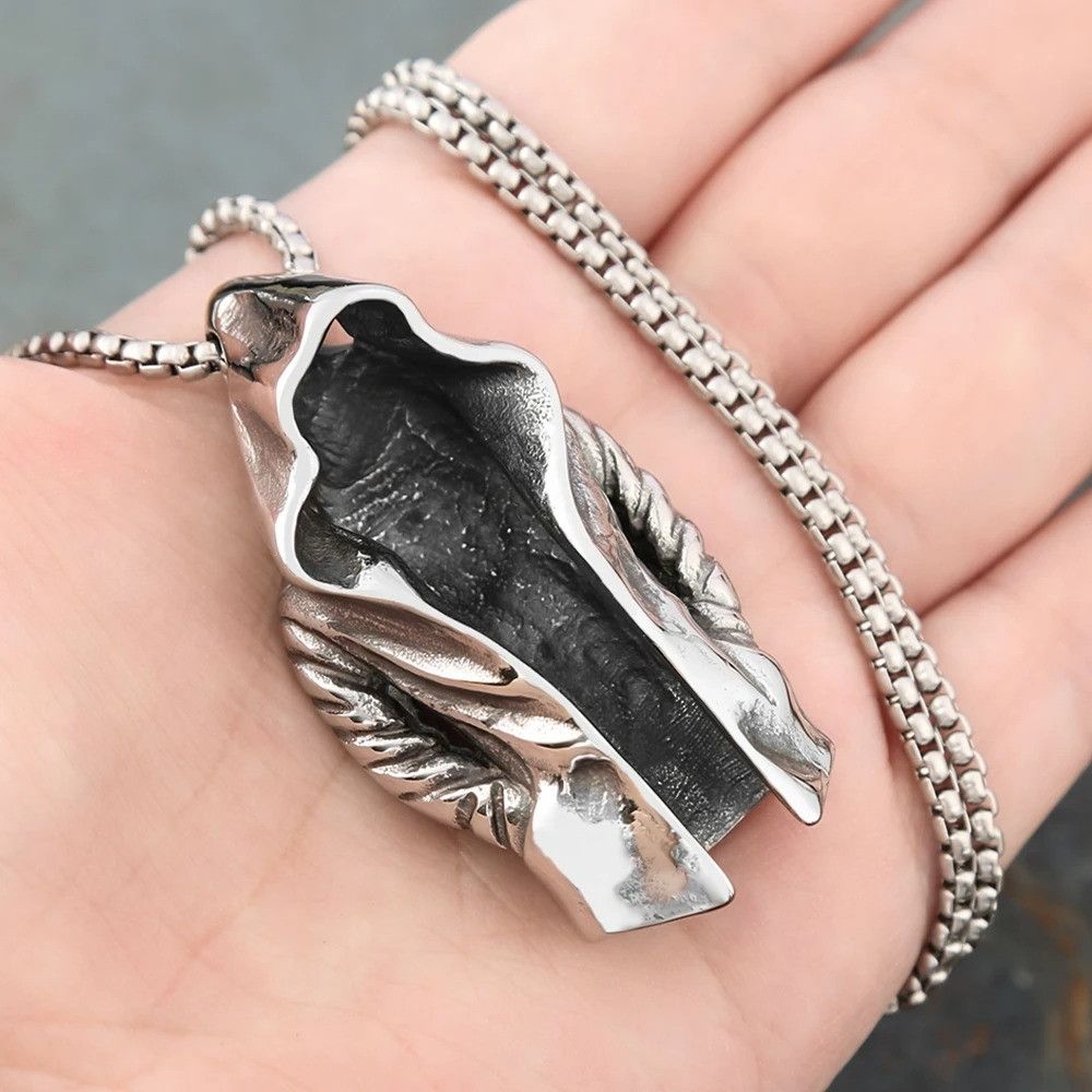 Vintage Man Pendant Necklace Size ONE SIZE - 1 Thumbnail