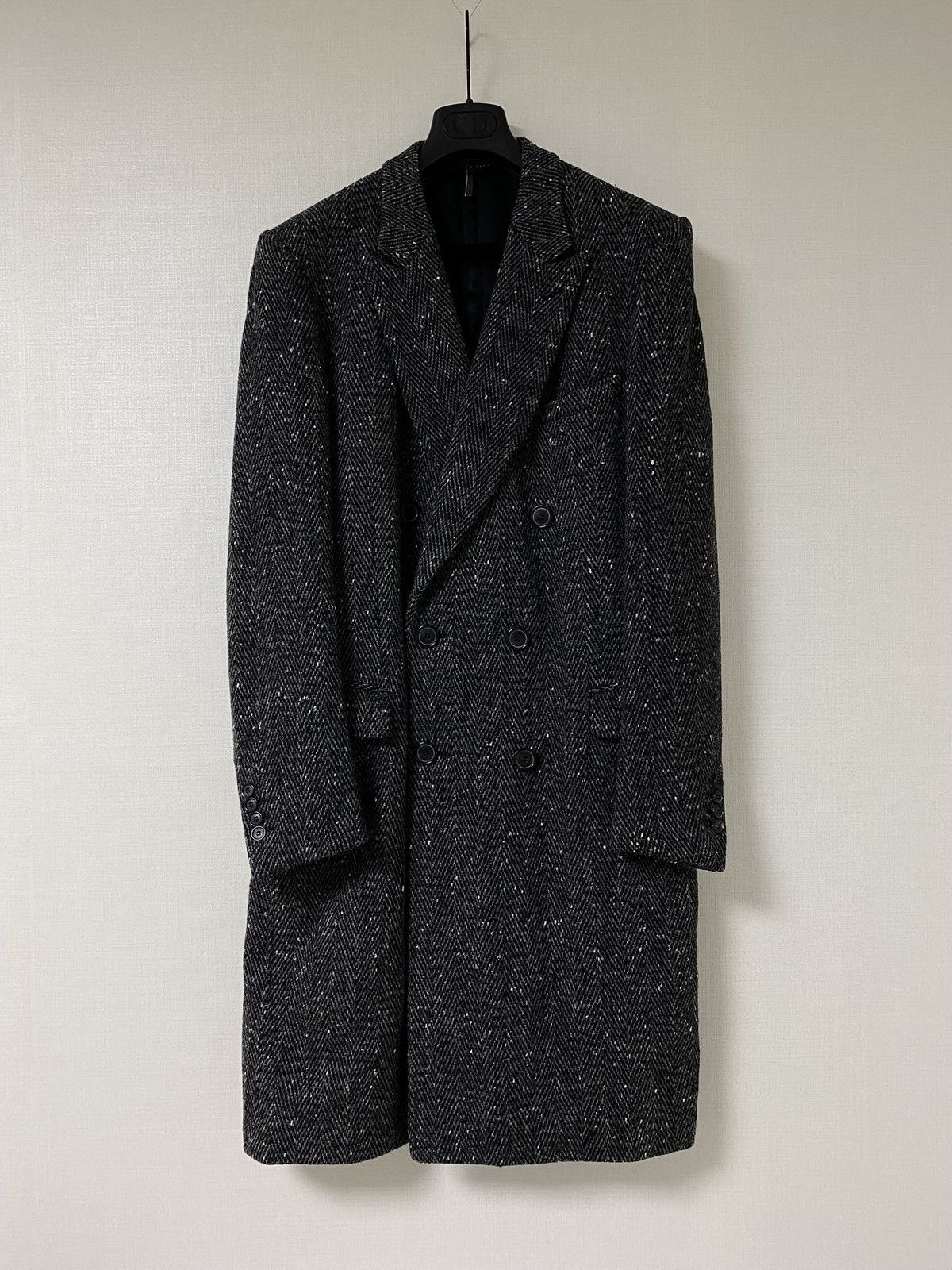 Dior 2001FW Dior HOMME by HEDI SLIMANE ‘SOLITAIRE' COAT | Grailed