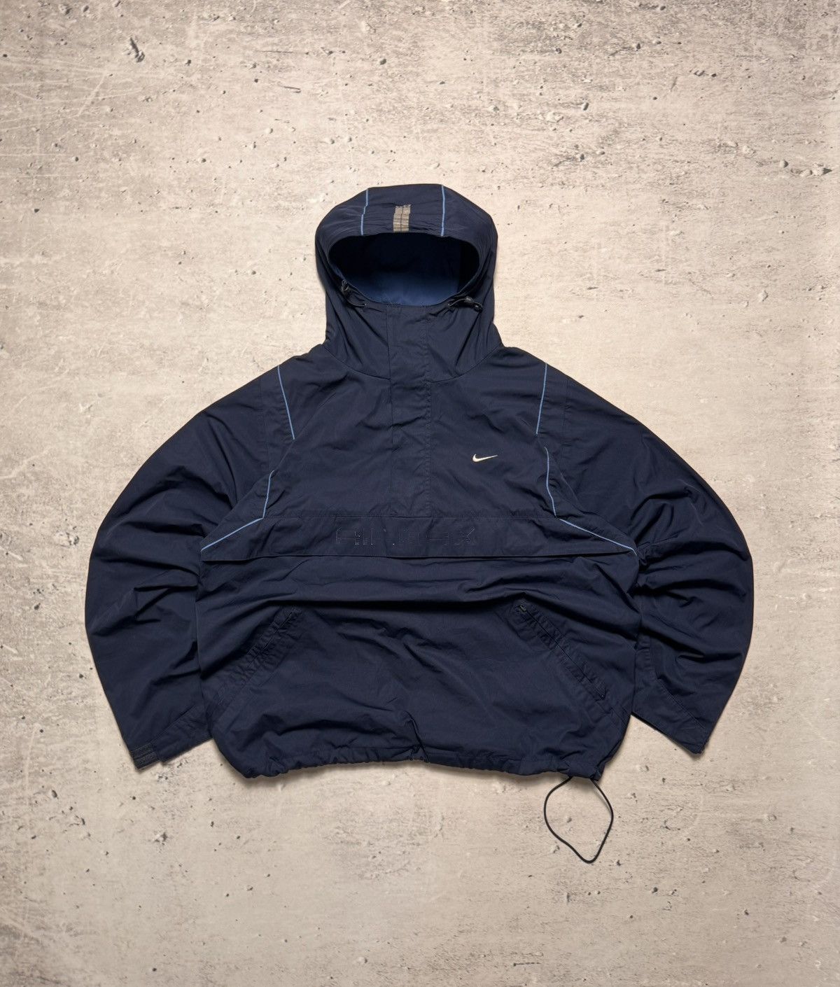 NIKE AIR MAX VINTAGE CENTER LOGO 1/3 ZIP JACKET