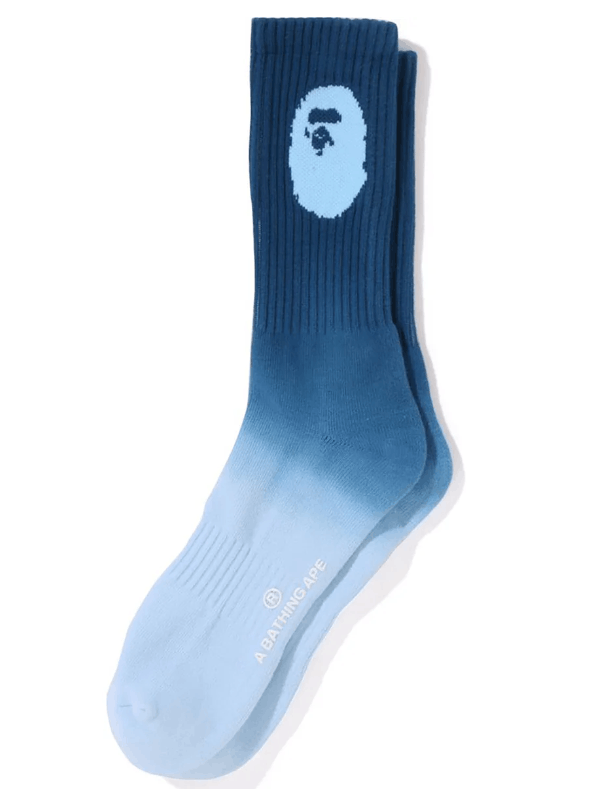 Bape BAPE - Gradation Socks Men Blue Size ONE SIZE - 1 Thumbnail