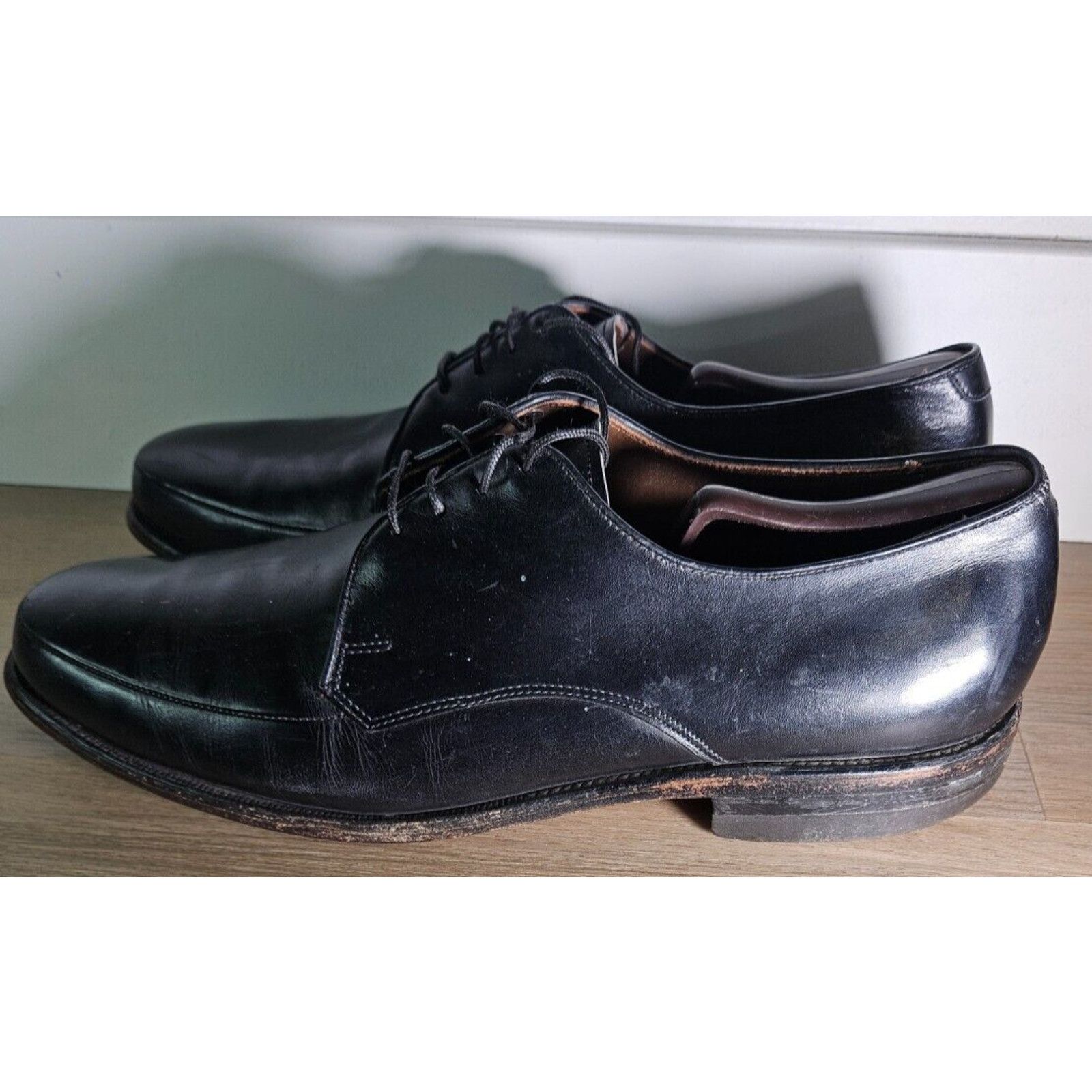 Allen Edmonds Allen Edmonds Men’s Black Leather Dress Shoes Size 11.5 D Size US 11.5 / EU 44-45 - 4 Thumbnail