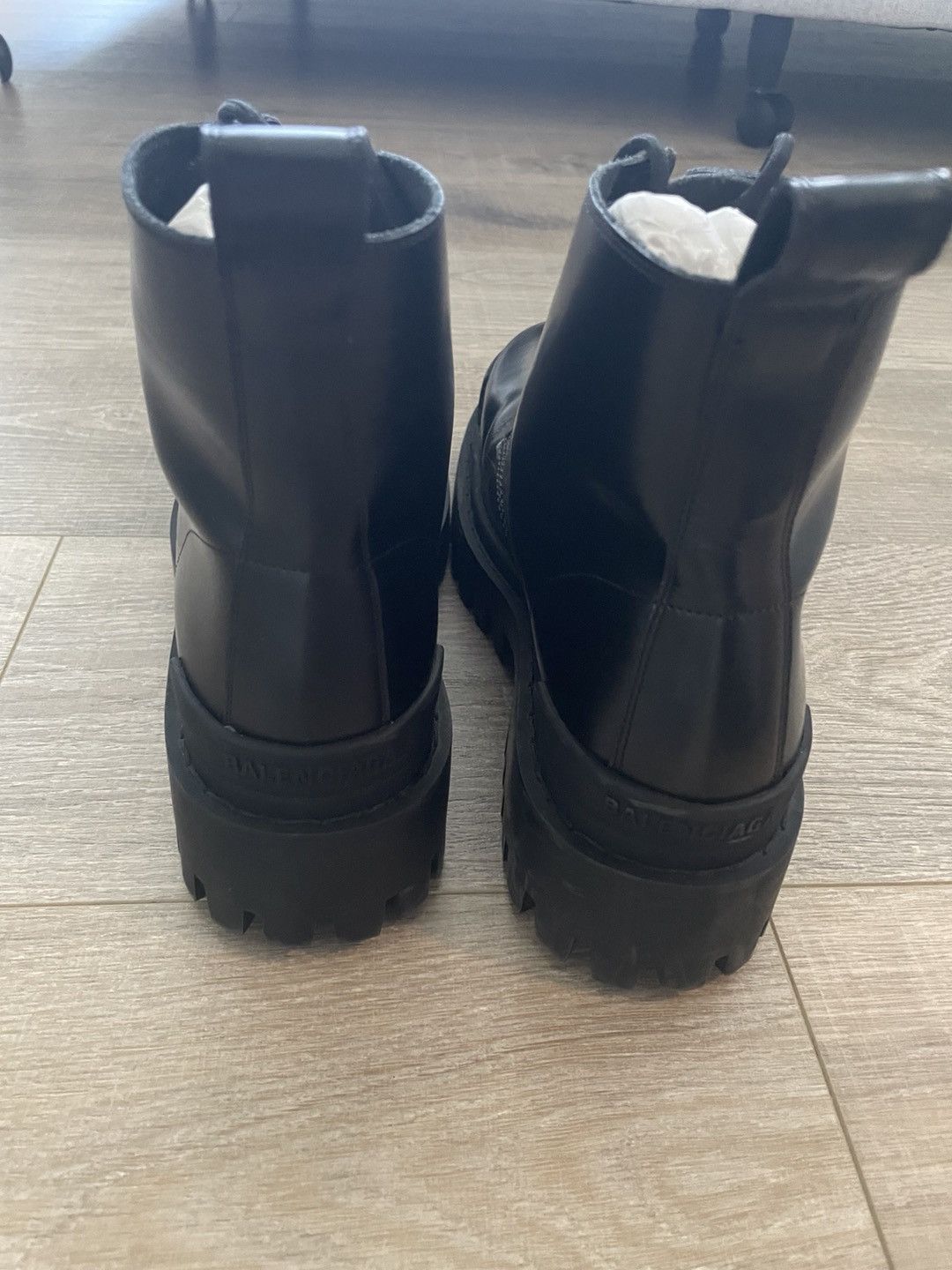 Balenciaga Strike Bootie L20 New Matt Smooth Calf
