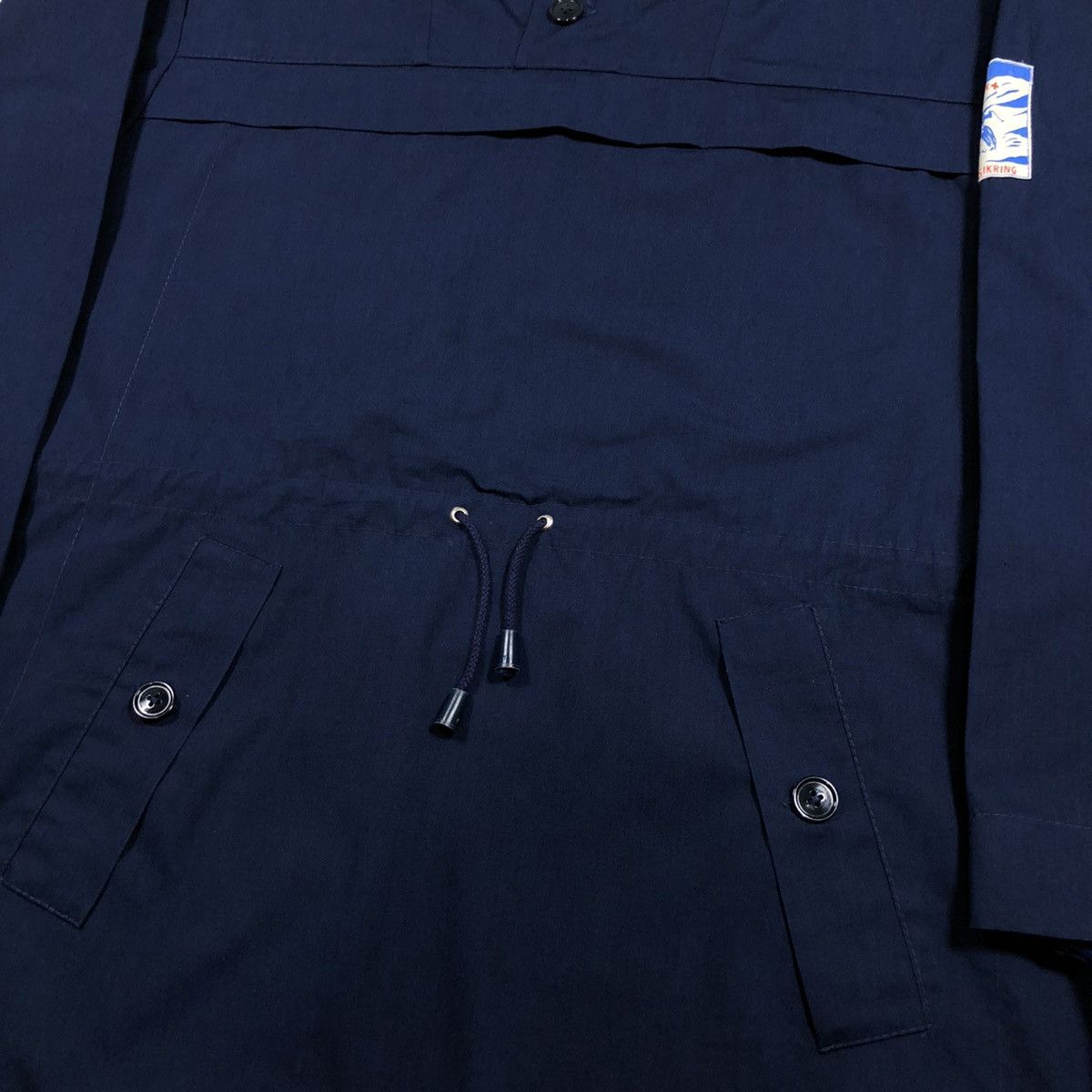 Vintage HUSK + Fjellsikring Swiss Polyester Smock Denmark Anorak Size US L / EU 52-54 / 3 - 4 Thumbnail