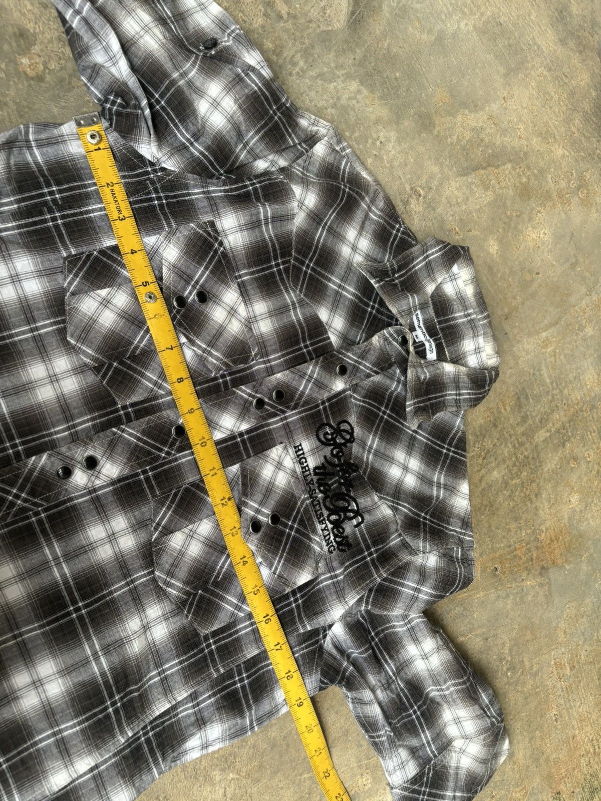 Hysteric Glamour Y2k Semanticdesign Skull Ifsixwasnine Punk Style Shirt Size US M / EU 48-50 / 2 - 11 Thumbnail