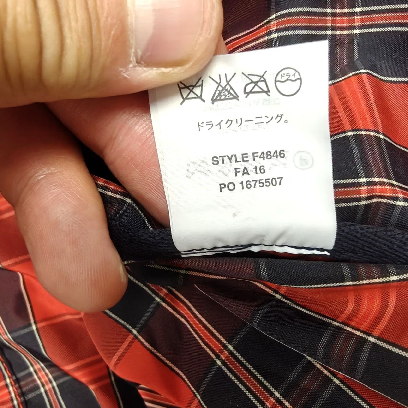 J.Crew J.Crew Coat Womens 6 Red Nylon Plaid Rain Snap Front Lightweight Lined Midlength Size M / US 6-8 / IT 42-44 - 6 Thumbnail