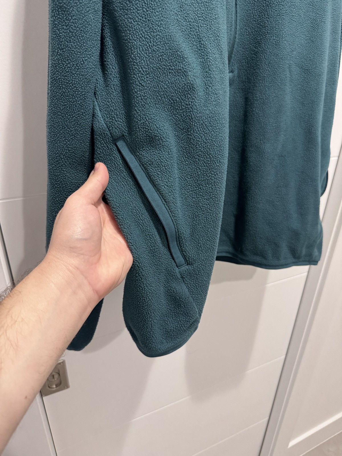 Lululemon Lululemon Oversized Fleece 1/2 Half Zip Green Jasper Size L Size US L / EU 52-54 / 3 - 7 Thumbnail