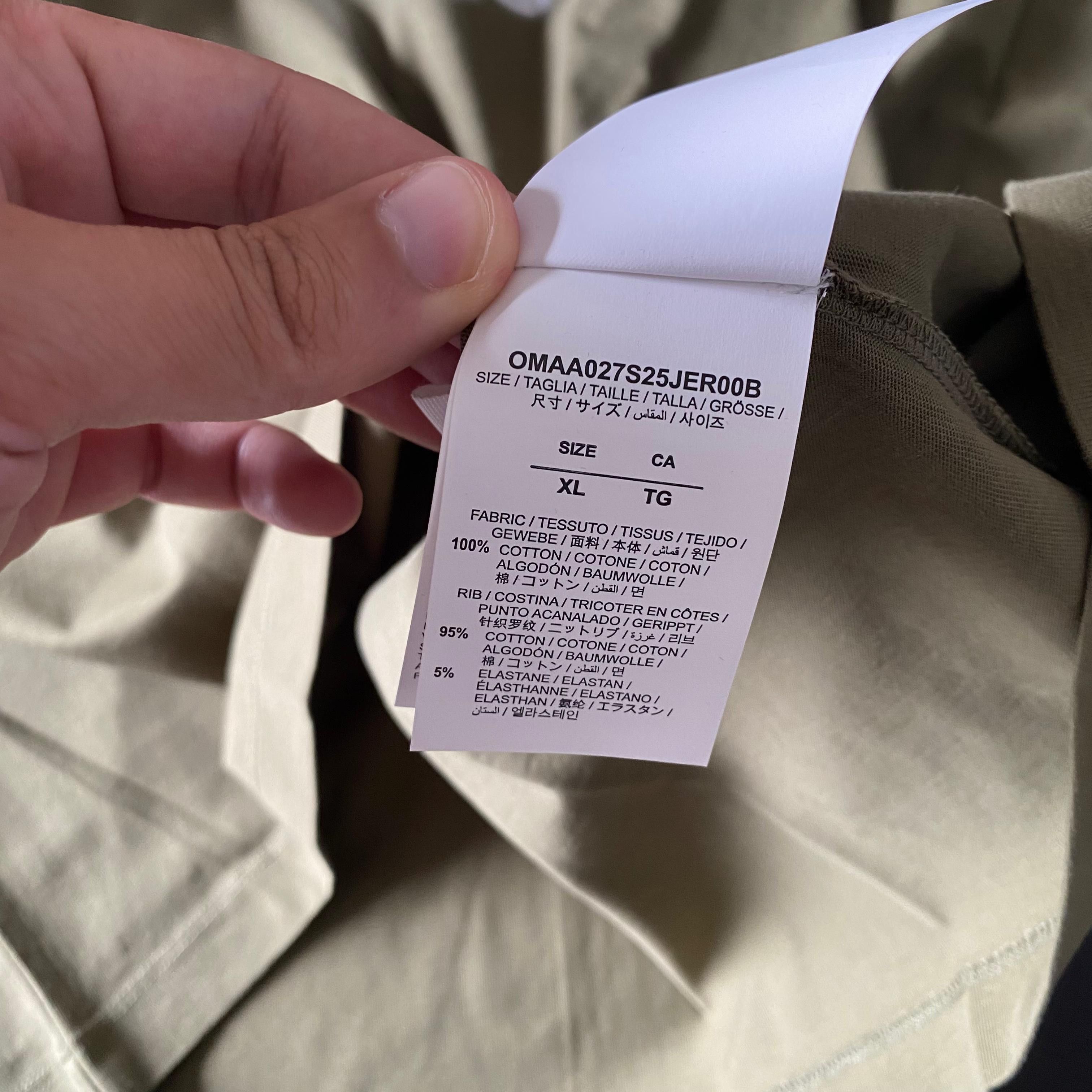 Givenchy Khaki Spray Arrows Logo T-Shirt Size US XL / EU 56 / 4 - 7 Thumbnail