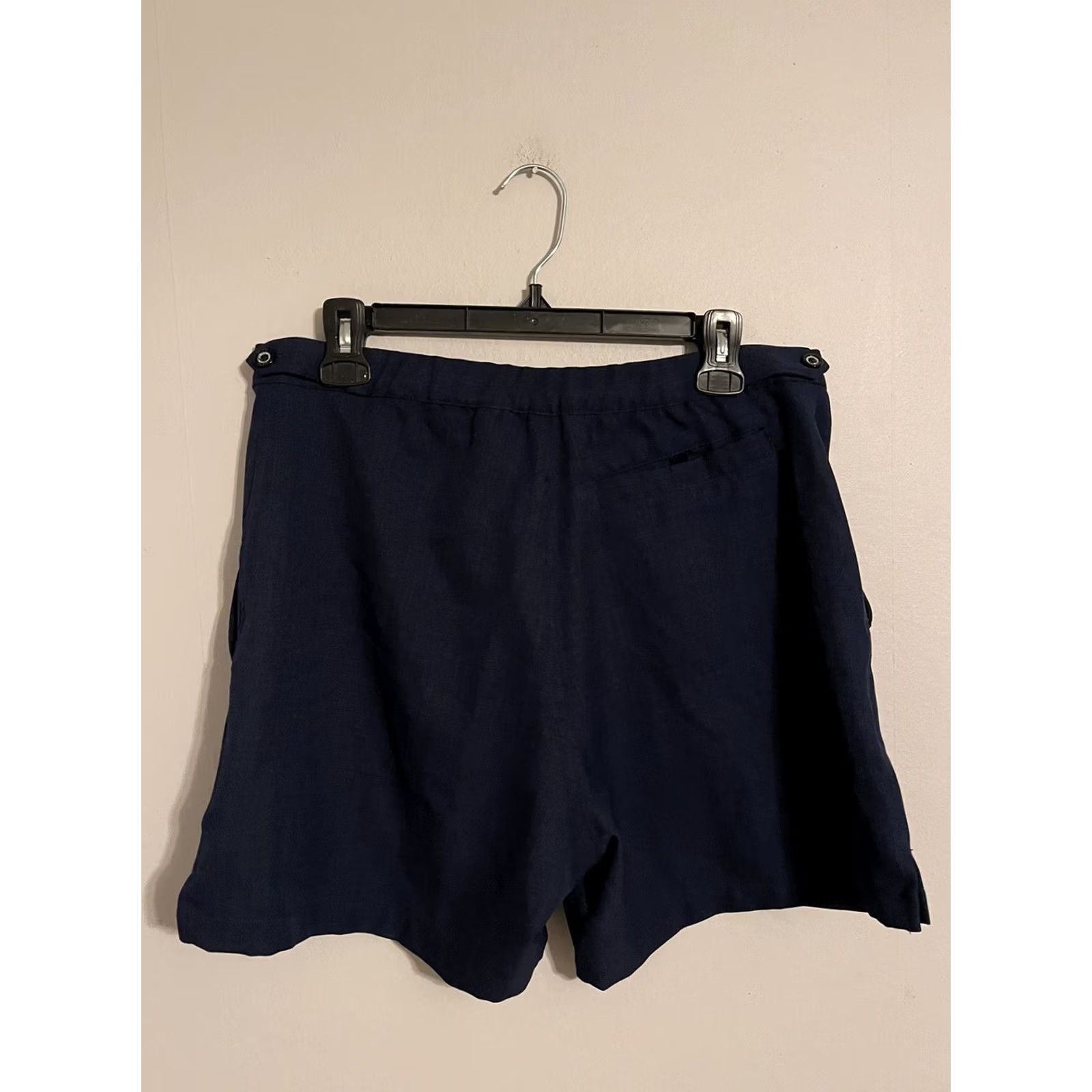 Nike VINTAGE Nike Challenge Court Logo Navy Blue Dri-Fit Tennis Shorts Mens Medium Size US 31 - 3 Thumbnail