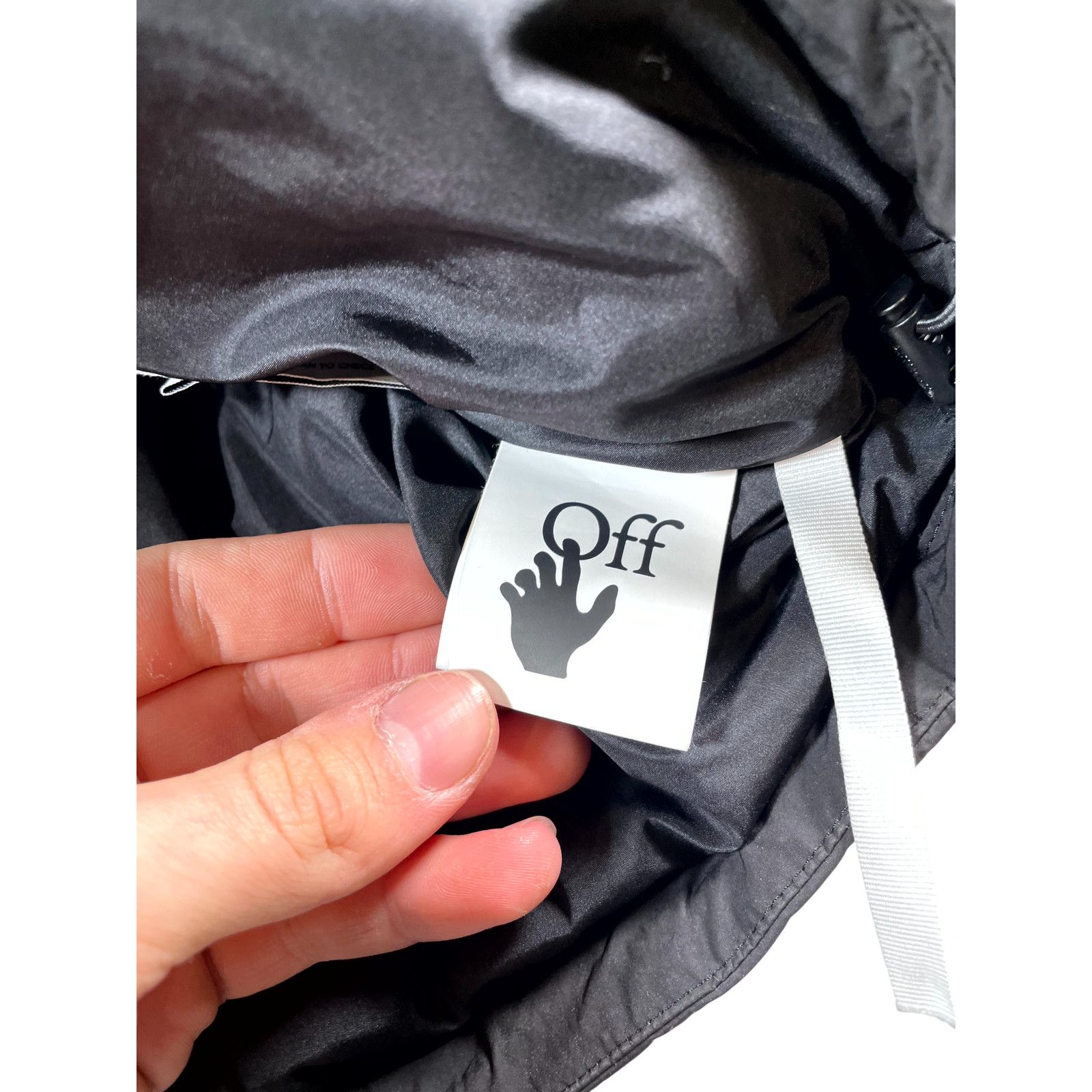 Off-White Off-White Coat Puffer Black & Orange Jacket Size US M / EU 48-50 / 2 - 3 Thumbnail