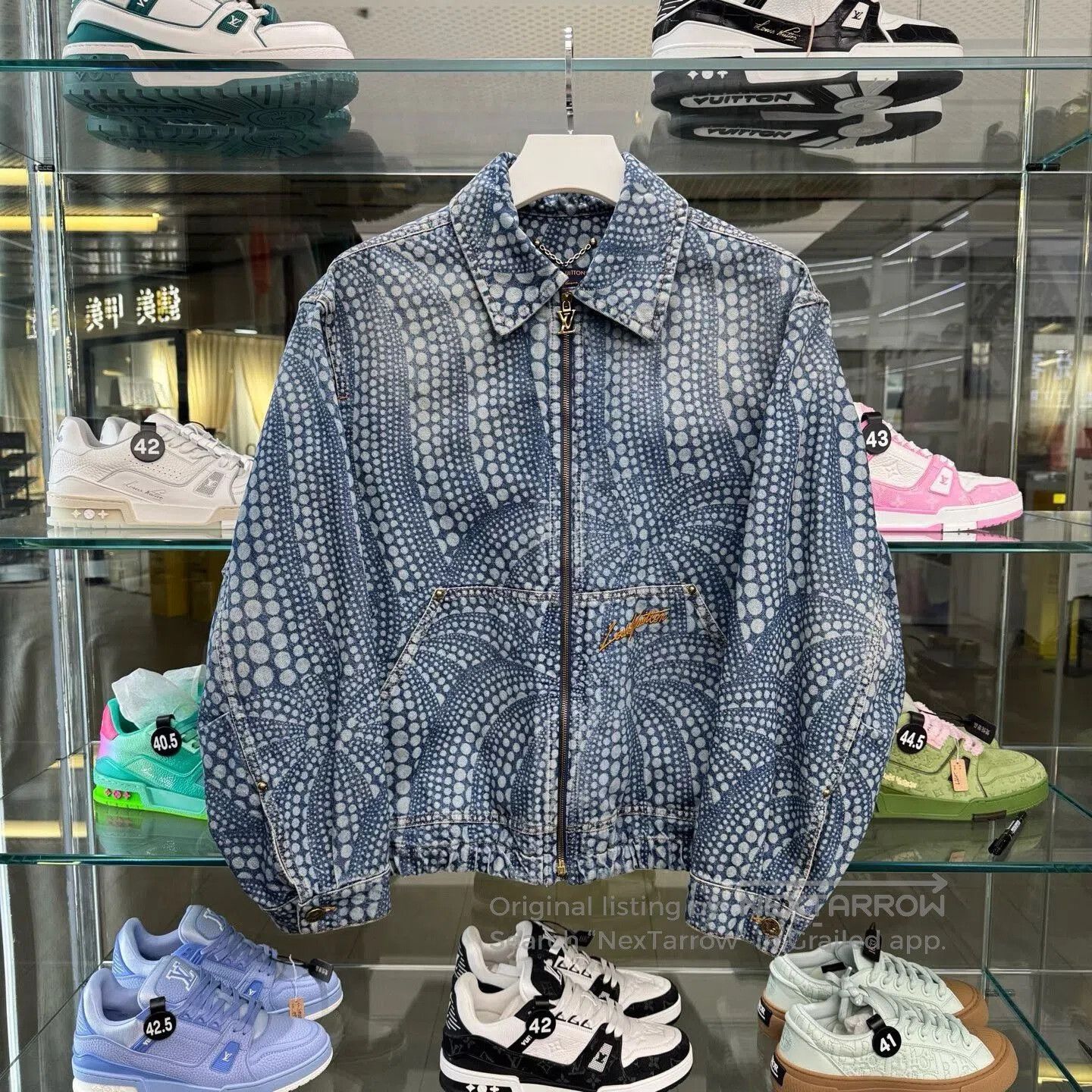 Louis Vuitton Louis Vuitton x Yayoi Kusama Pumpkin Denim Jacket. Size US S / EU 44-46 / 1 - 1 Thumbnail