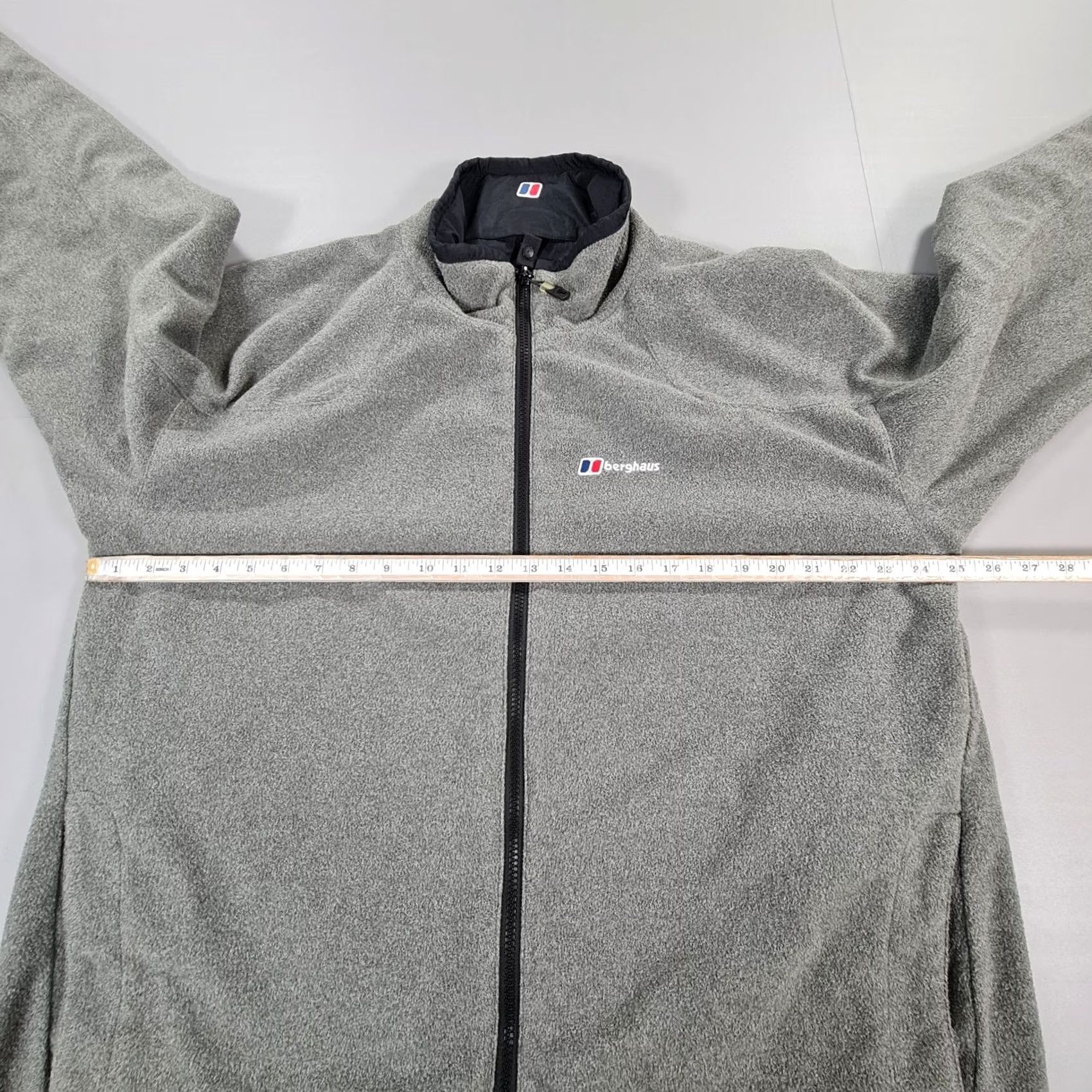 Berghaus Berghaus Mens Jacket Black Grey XL 2 in One Reversible Fleece Windbreaker Casual 90s Outdoor Size US XL / EU 56 / 4 - 6 Thumbnail