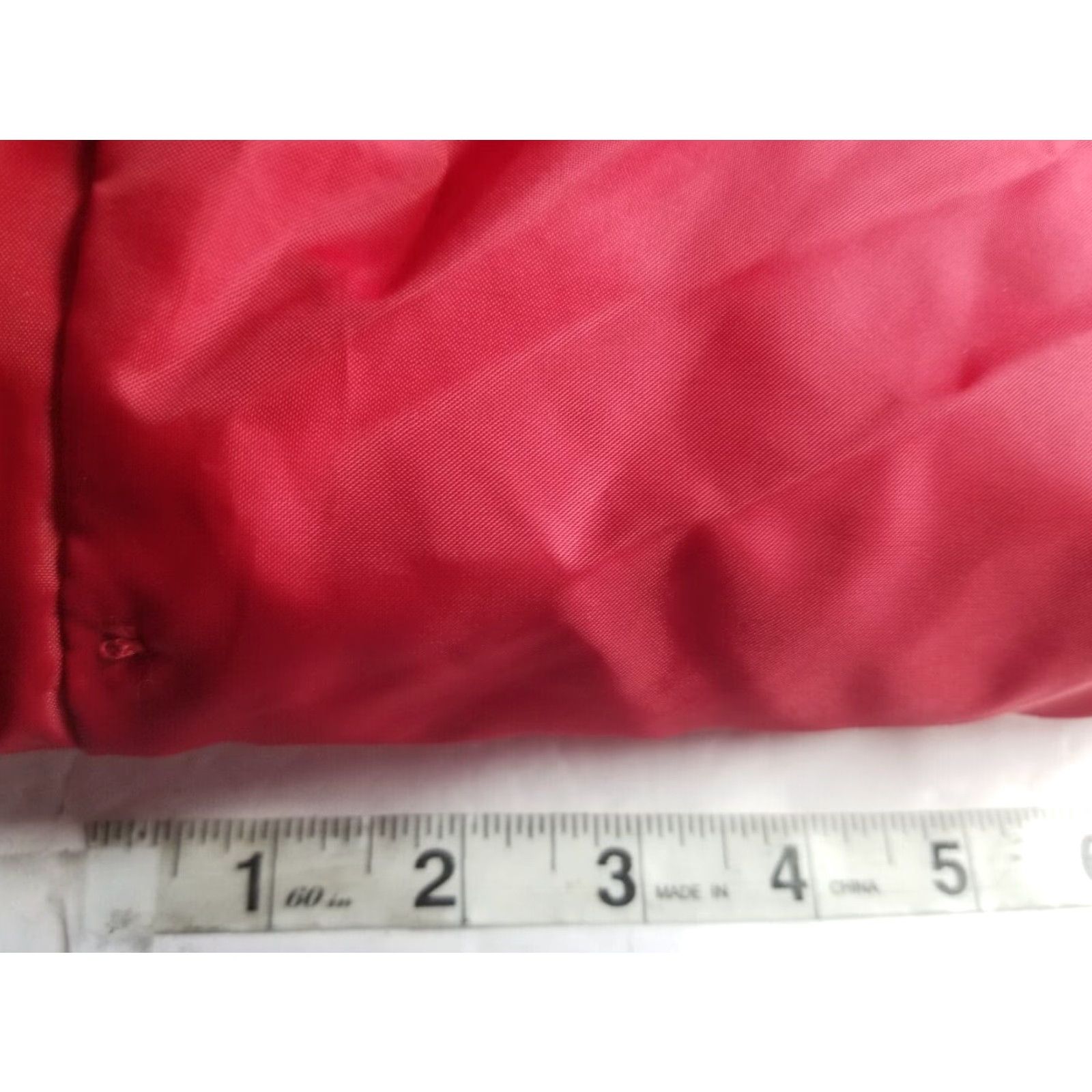 Vintage VINTAGE Auburn Bomber Jacket Red Nylon USA XL Mens Size US XL / EU 56 / 4 - 5 Thumbnail