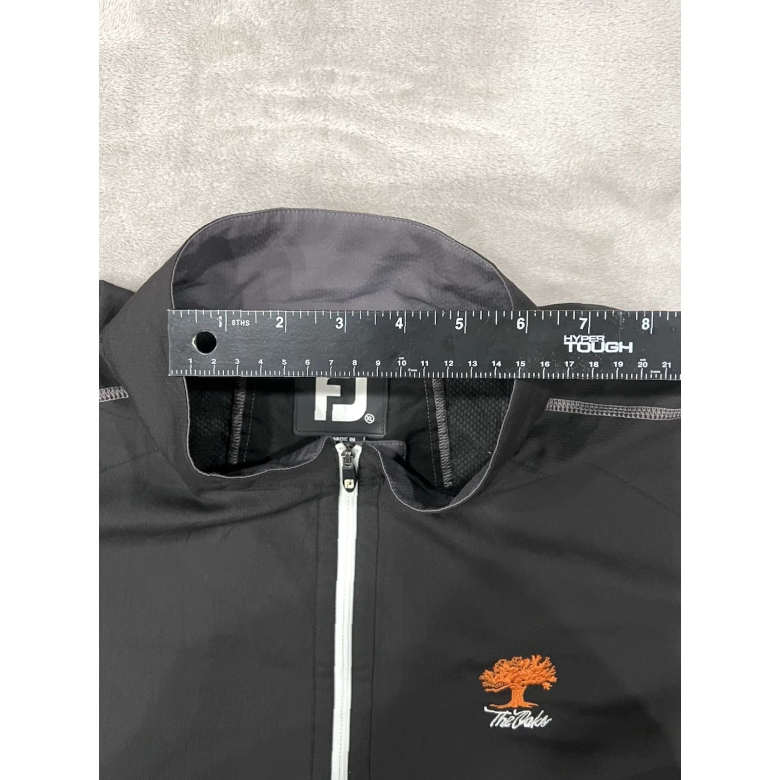 Footjoy FootJoy Men's Black/Gray Performance 1/4 Zip Golf Pullover The Oaks XL Shirt Mens Black/Gray Performance 1/4 Zip Golf Pullover The Oaks XL Size US XL / EU 56 / 4 - 5 Thumbnail