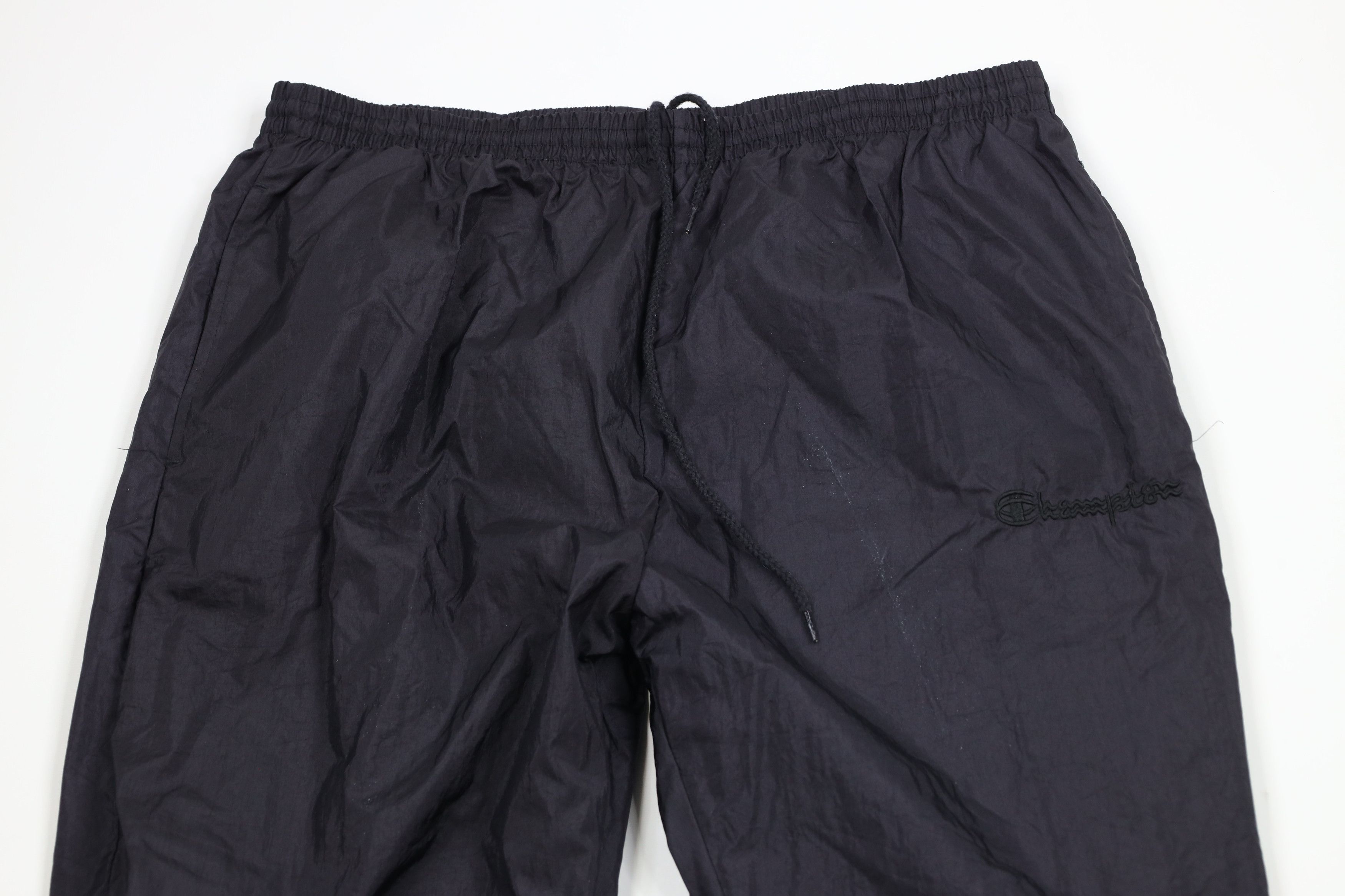 Champion × Vintage Vintage 90s Champion Spell Lined Nylon Windbreaker Joggers Size US 38 / EU 54 - 2 Thumbnail