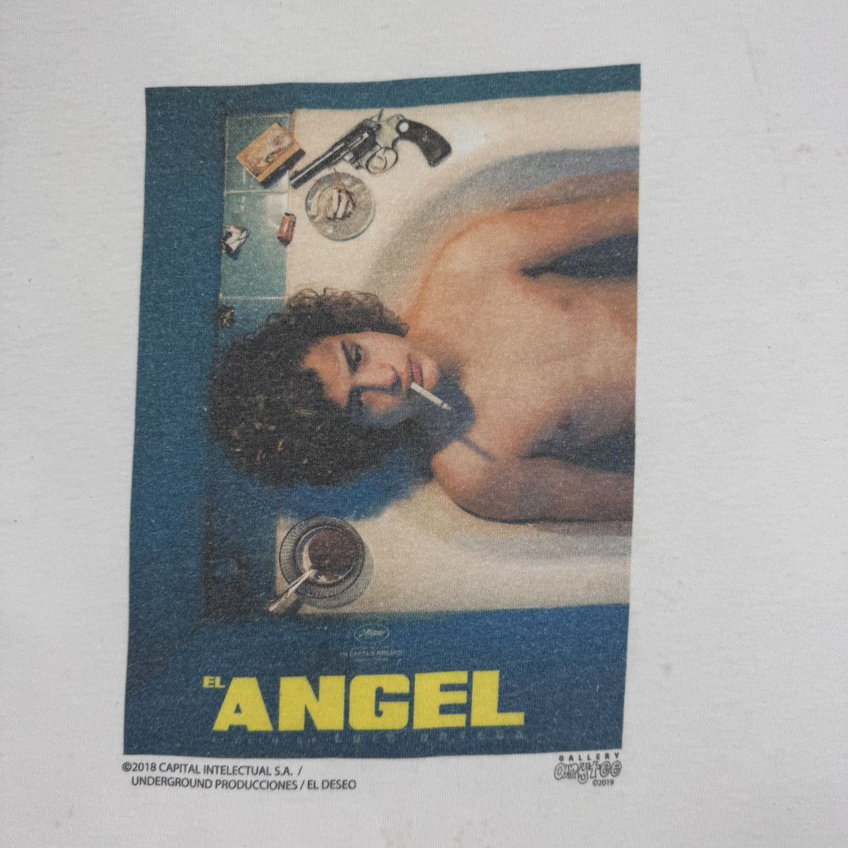 Vintage Vintage El Angel Movies T-shirt Size US L / EU 52-54 / 3 - 6 Thumbnail