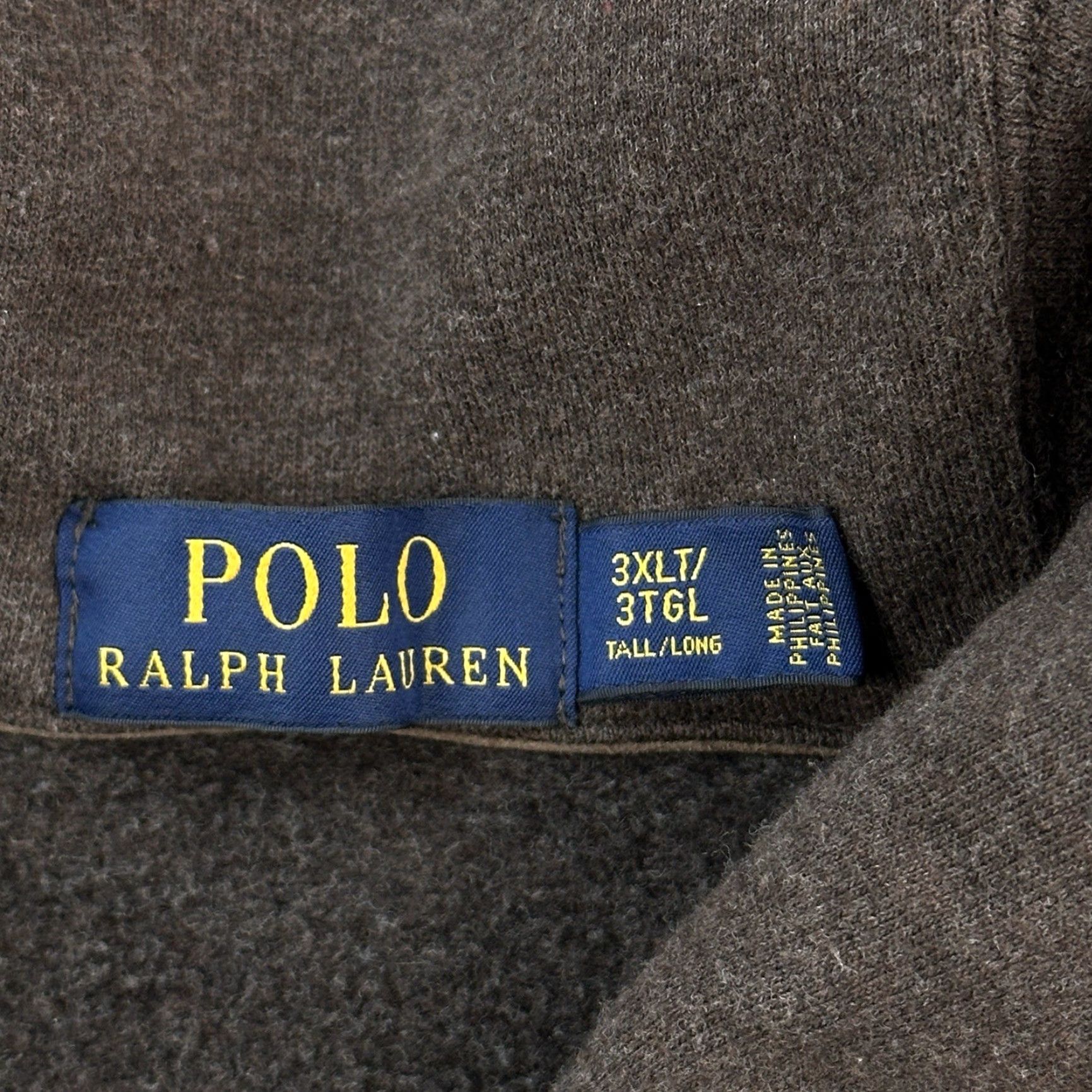 Polo Ralph Lauren Polo Ralph Lauren Sweater Mens 3XLT Brown Shawl Collar Elbow Patch Preppy Casual Shirt Size US XXL / EU 58 / 5 - 5 Thumbnail