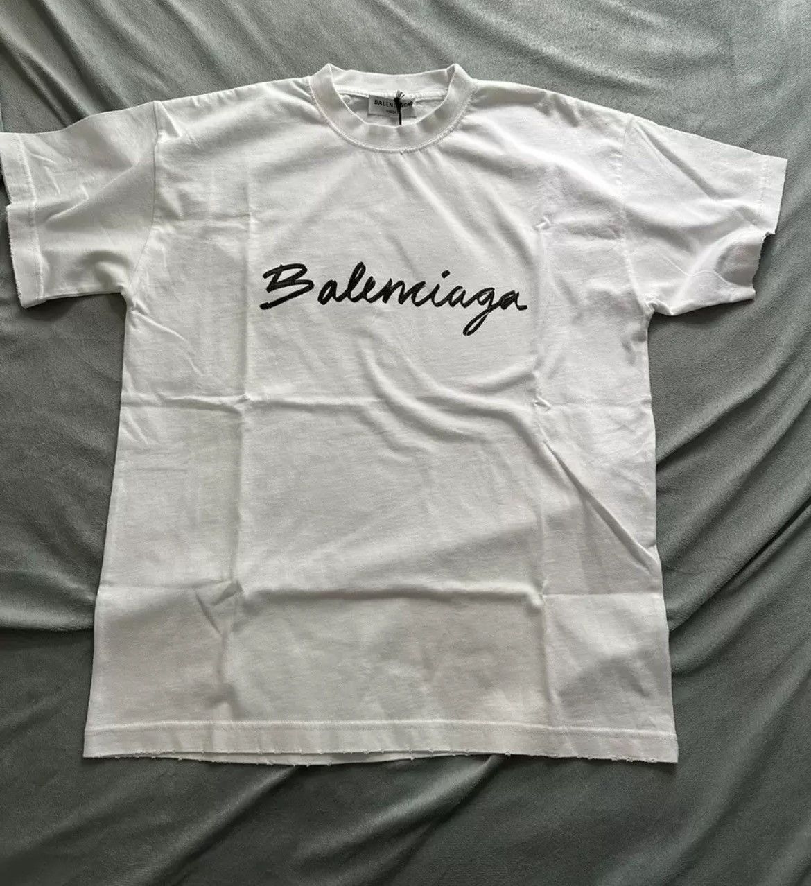 Balenciaga Balenciaga FW22 solid short sleeved T-shirt - - DMC Size US XS / EU 42 / 0 - 1 Thumbnail