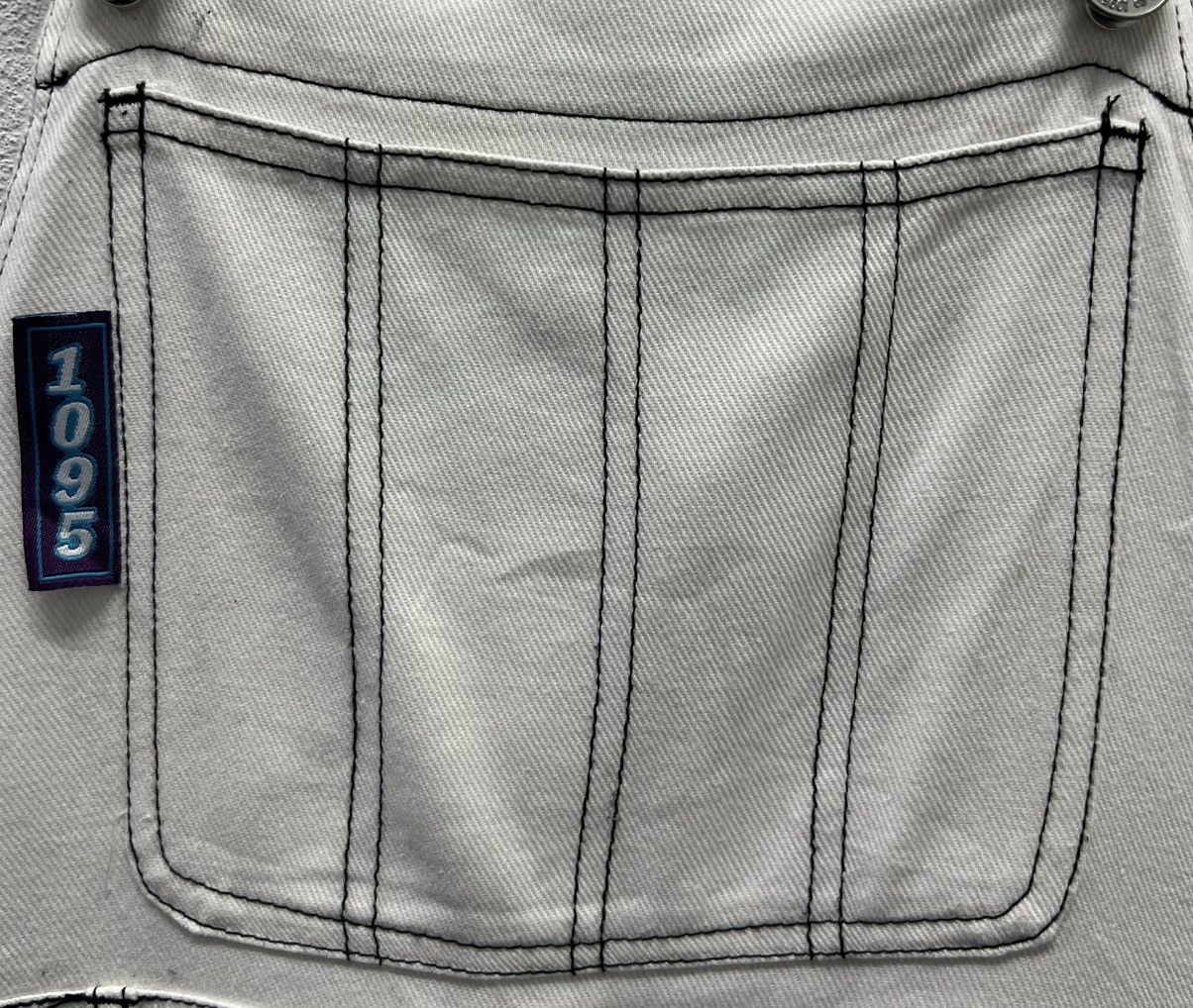 Other VINTAGE 1095 WHITE OVERALLS Size US 34 / EU 50 - 6 Thumbnail