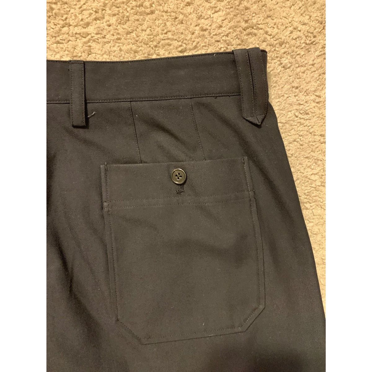 Theory THEORY PROJECT NAVY WIDE LEG CARGO PANTS Size US 32 / EU 48 - 18 Thumbnail