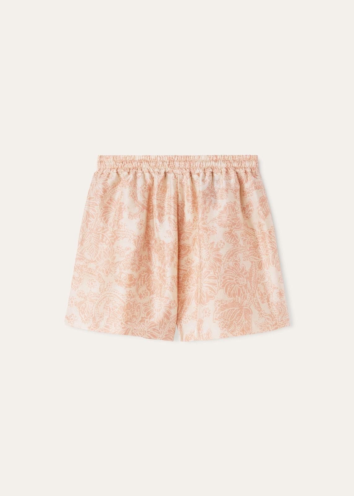 Loro Piana o1srvl11e0725 FAO0499 Short-length Short in White/Pink Size 26" / US 2 / IT 38 - 3 Thumbnail