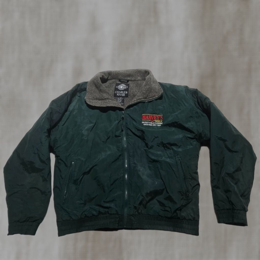 Vintage VINTAGE Harvey's Radford VA Virginia Chevrolet Buick Employee Coat Jacket Men's L Large Size US L / EU 52-54 / 3 - 1 Thumbnail