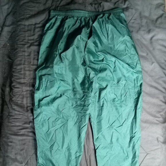 Nike Vintage 90s Nike Wind Pants Joggers Trainers Green Size US 32 / EU 48 - 9 Thumbnail