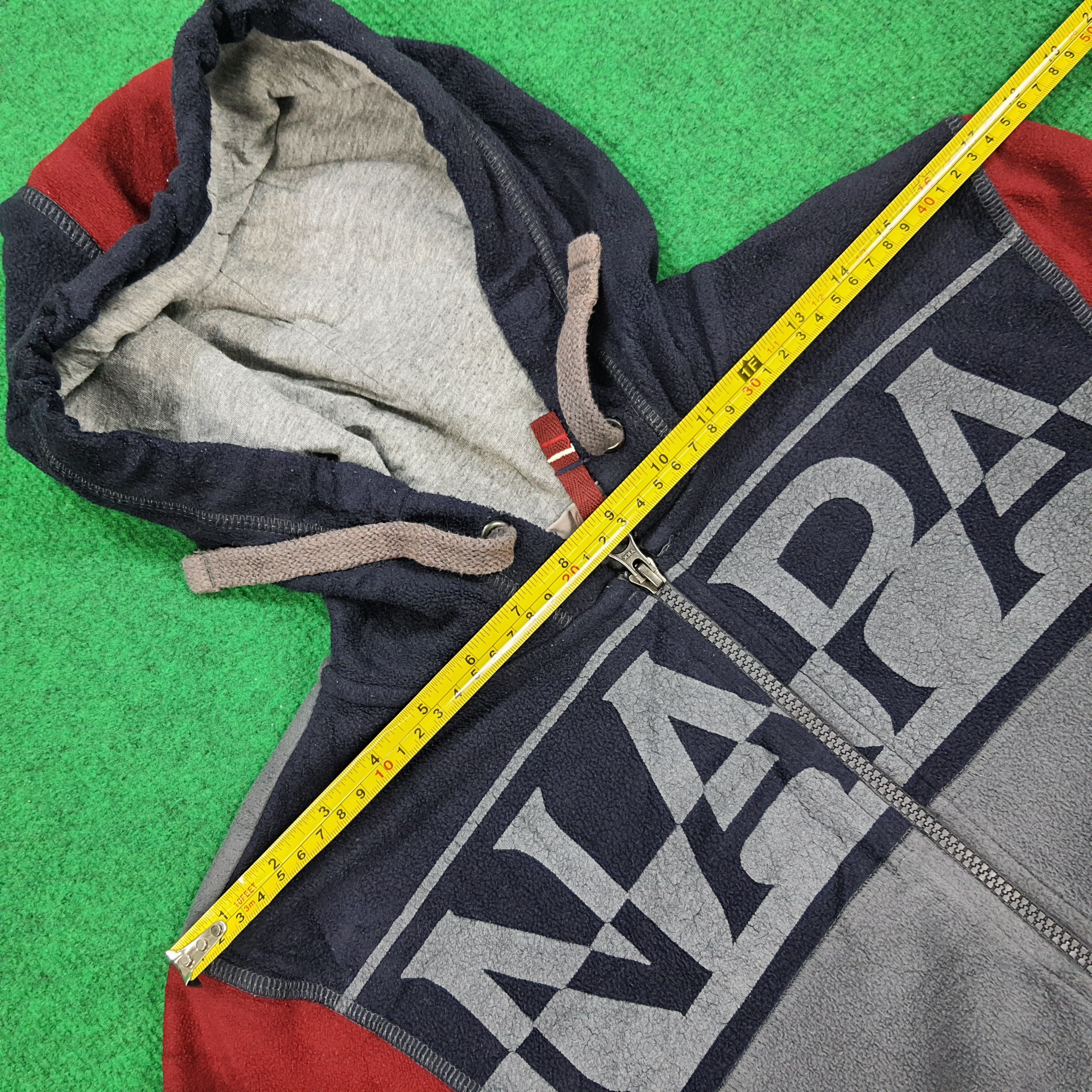 Napapijri × Vintage Vintage Napapijri Antarctic Research Program Zipper Hoodie Size US S / EU 44-46 / 1 - 12 Thumbnail