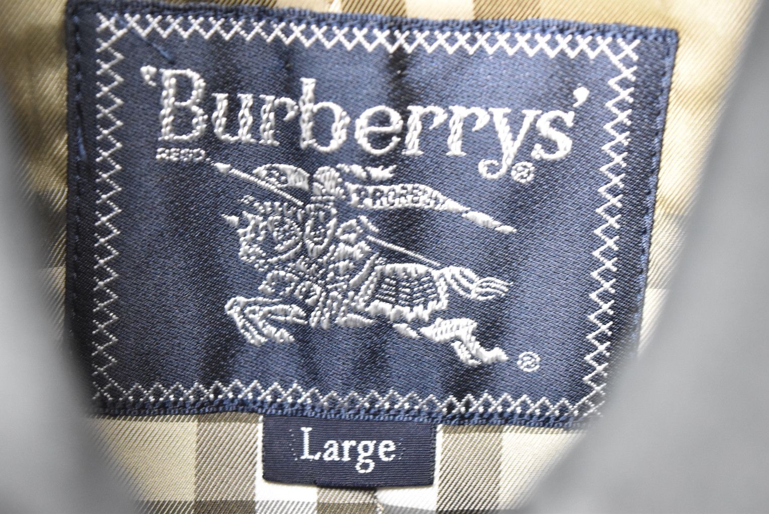 Burberry × Vintage 90s old blouson jacket 26777 - 709 92 Size US L / EU 52-54 / 3 - 6 Thumbnail