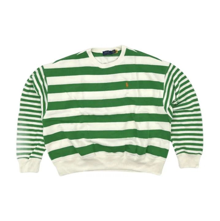 Polo Ralph Lauren Polo Ralph Lauren Wide Stripe Long Sleeve Sweatshirt Size US S / EU 44-46 / 1 - 1 Thumbnail