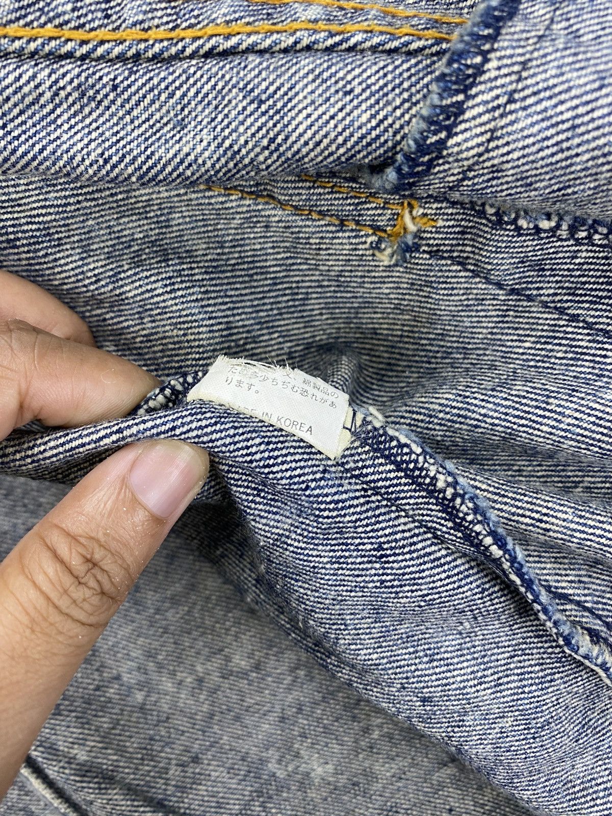 Japanese Brand Vintage Holiday Out Blue Washed Trucker Denim Jacket Size US L / EU 52-54 / 3 - 13 Thumbnail