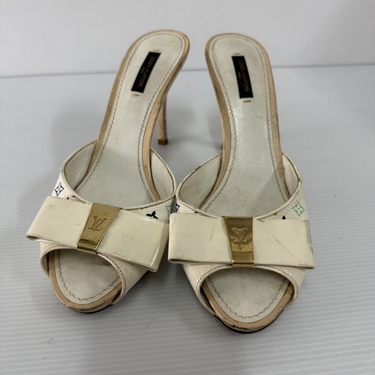 Louis Vuitton Louis Vuitton Multicolor Heels Size US 9 / IT 39 - 3 Thumbnail