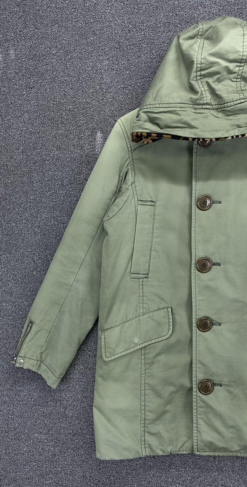 Issey Miyake Vintage Issey Miyake Sunaokuwahara Military Style Jacket Size M / US 6-8 / IT 42-44 - 3 Thumbnail
