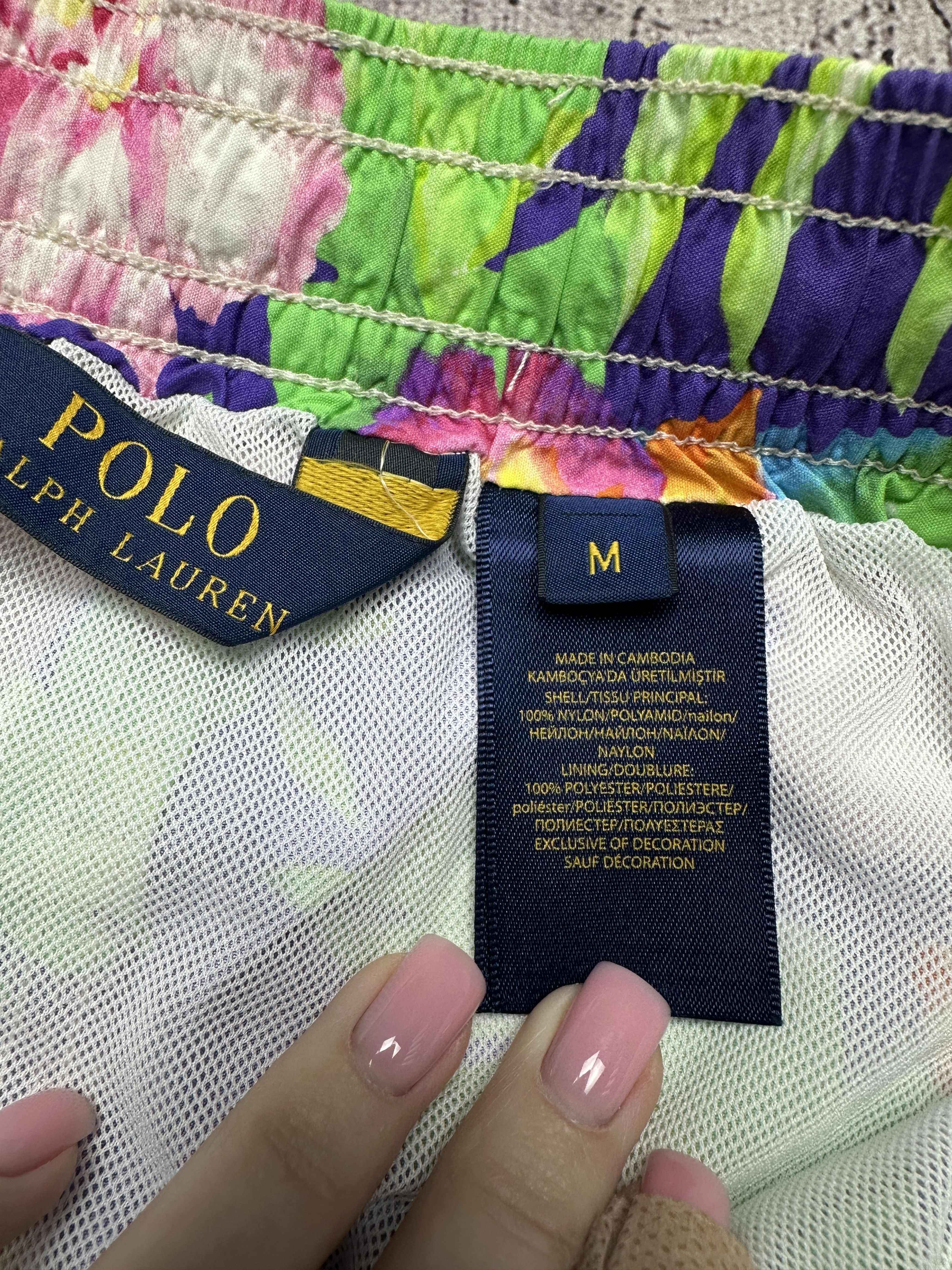 Polo Ralph Lauren Polo Ralph Lauren Mens Floral Print Nylon Shorts Size US 32 / EU 48 - 4 Thumbnail