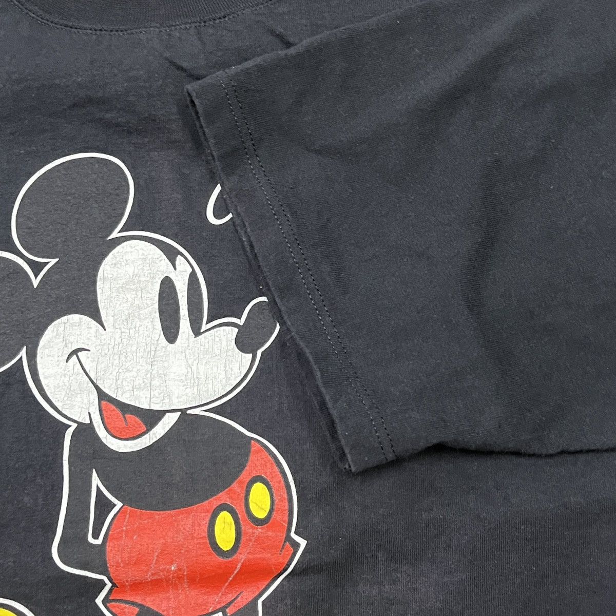 Disney Vintage Grails Mickey Mouse California Genius USA TShirt Size US L / EU 52-54 / 3 - 14 Thumbnail