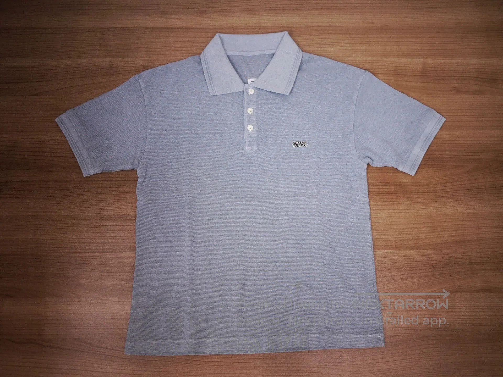 Visvim Gray Short-Sleeve Polo Shirt. Size US L / EU 52-54 / 3 - 1 Thumbnail