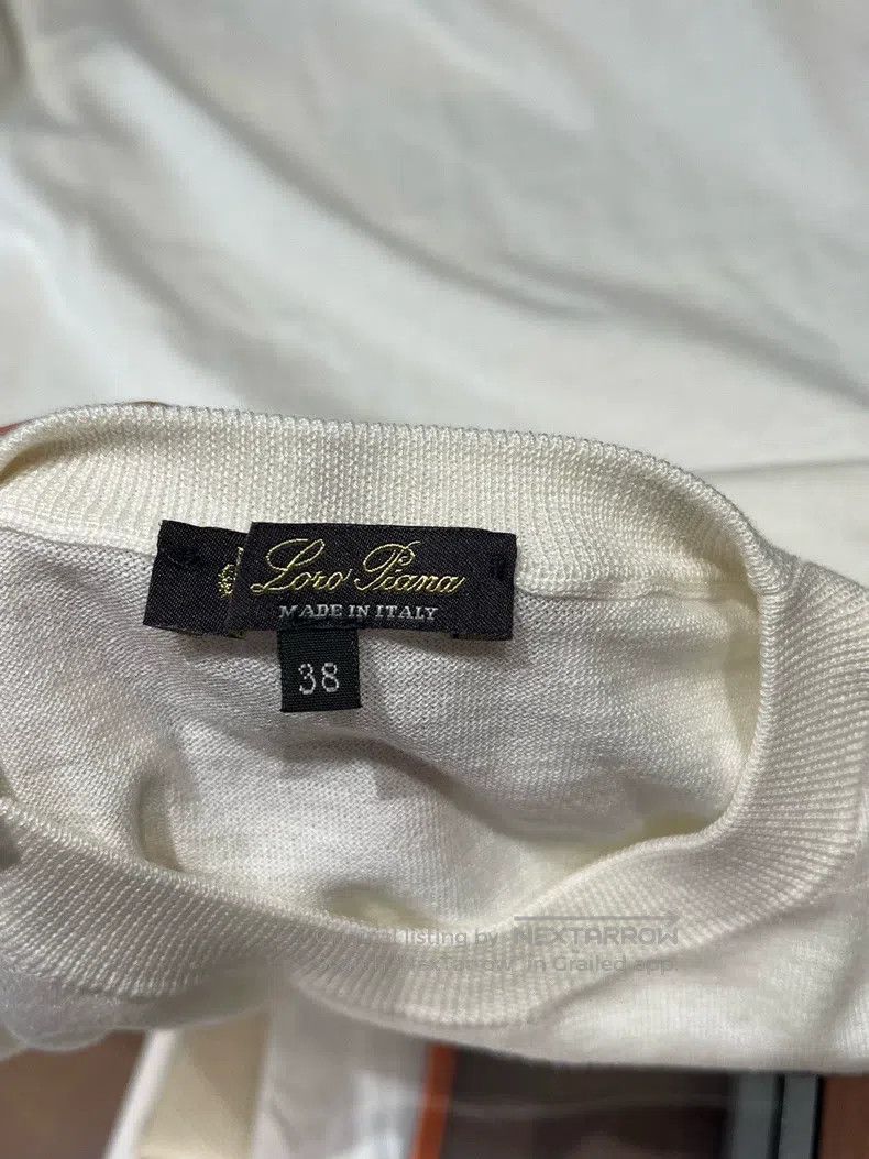 Loro Piana Loro Piana Off-white cashmere sweater, base layer Size XS / US 0-2 / IT 36-38 - 3 Thumbnail