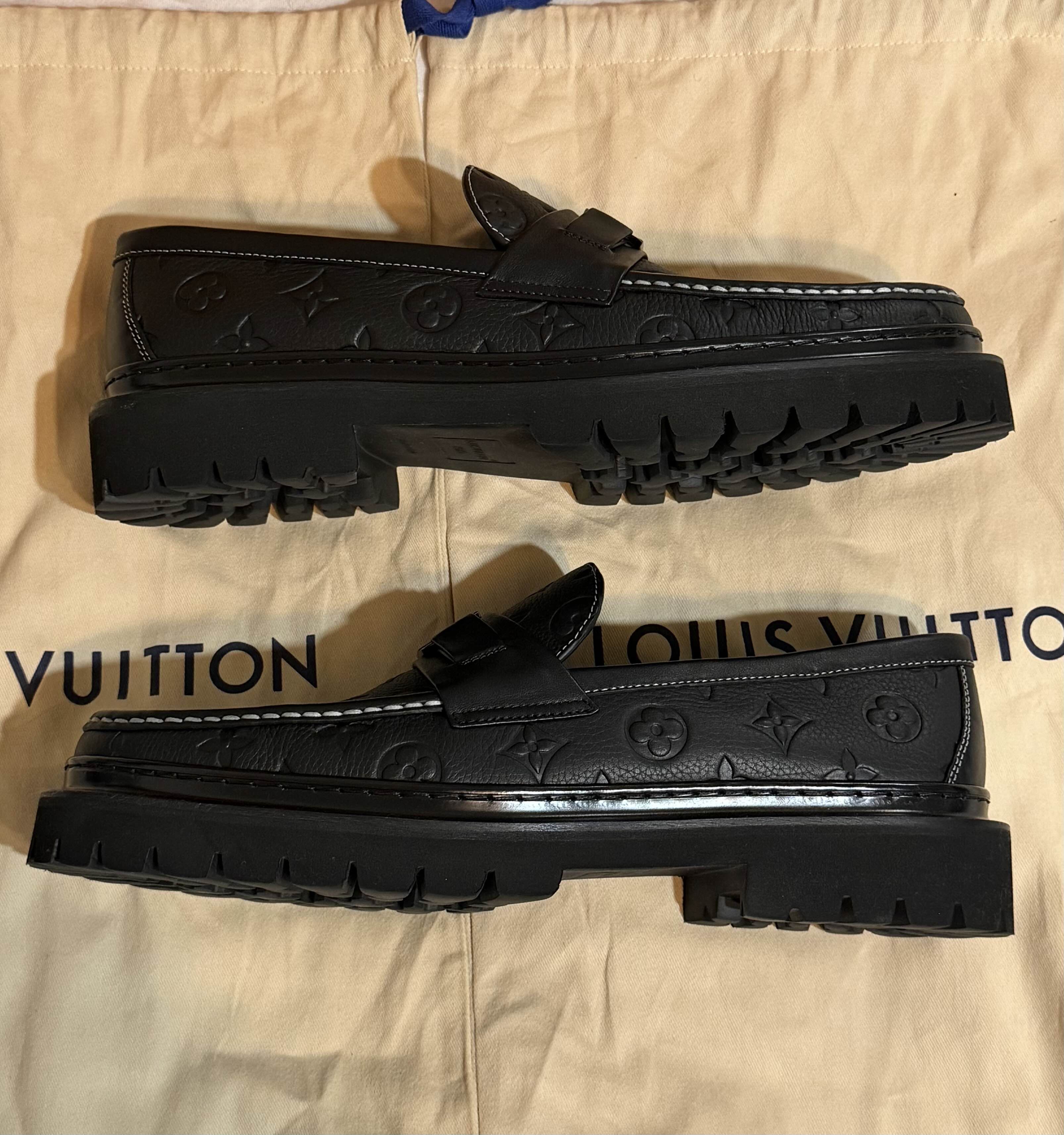 Louis Vuitton Louis Vuitton Major Loafer 1AIYA4 Size US 11 / EU 44 - 3 Thumbnail