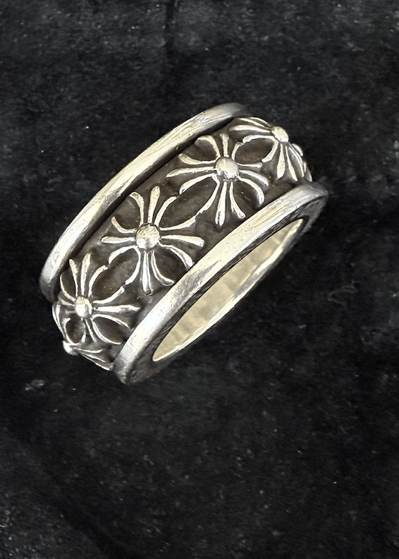 Chrome Hearts Chrome Hearts Spinner CH X Silver Ring Size ONE SIZE - 2 Thumbnail