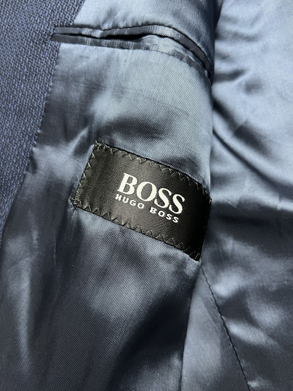 Hugo Boss Hugo Boss x Loro Piana vtg Wool Blazer Super Twister 110’s Size 48R - 6 Thumbnail